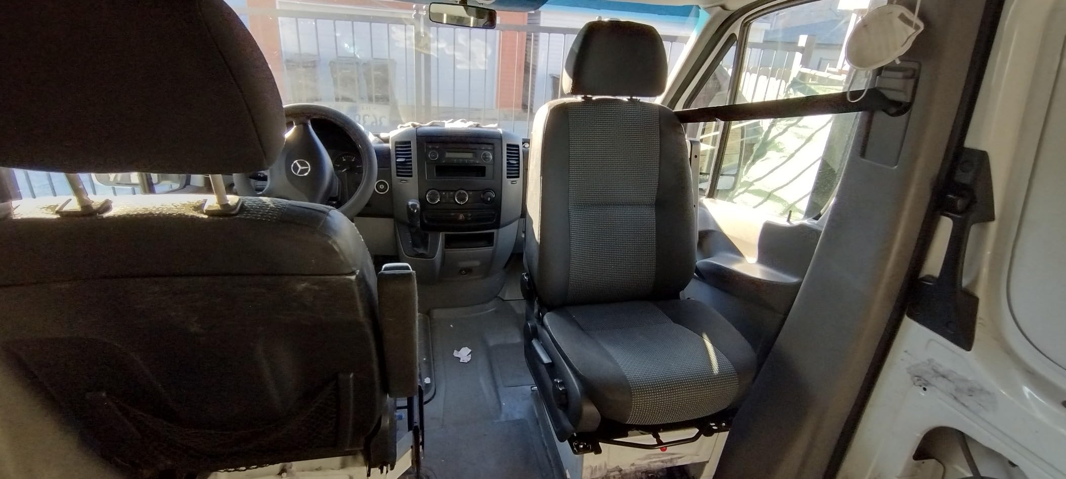 FTP004 Swivel Seat Base Compatible with Ford Transit 150 250 350 2014-2021- 360° RV Seat Turntable Base Right Passenger Side customer photo 2