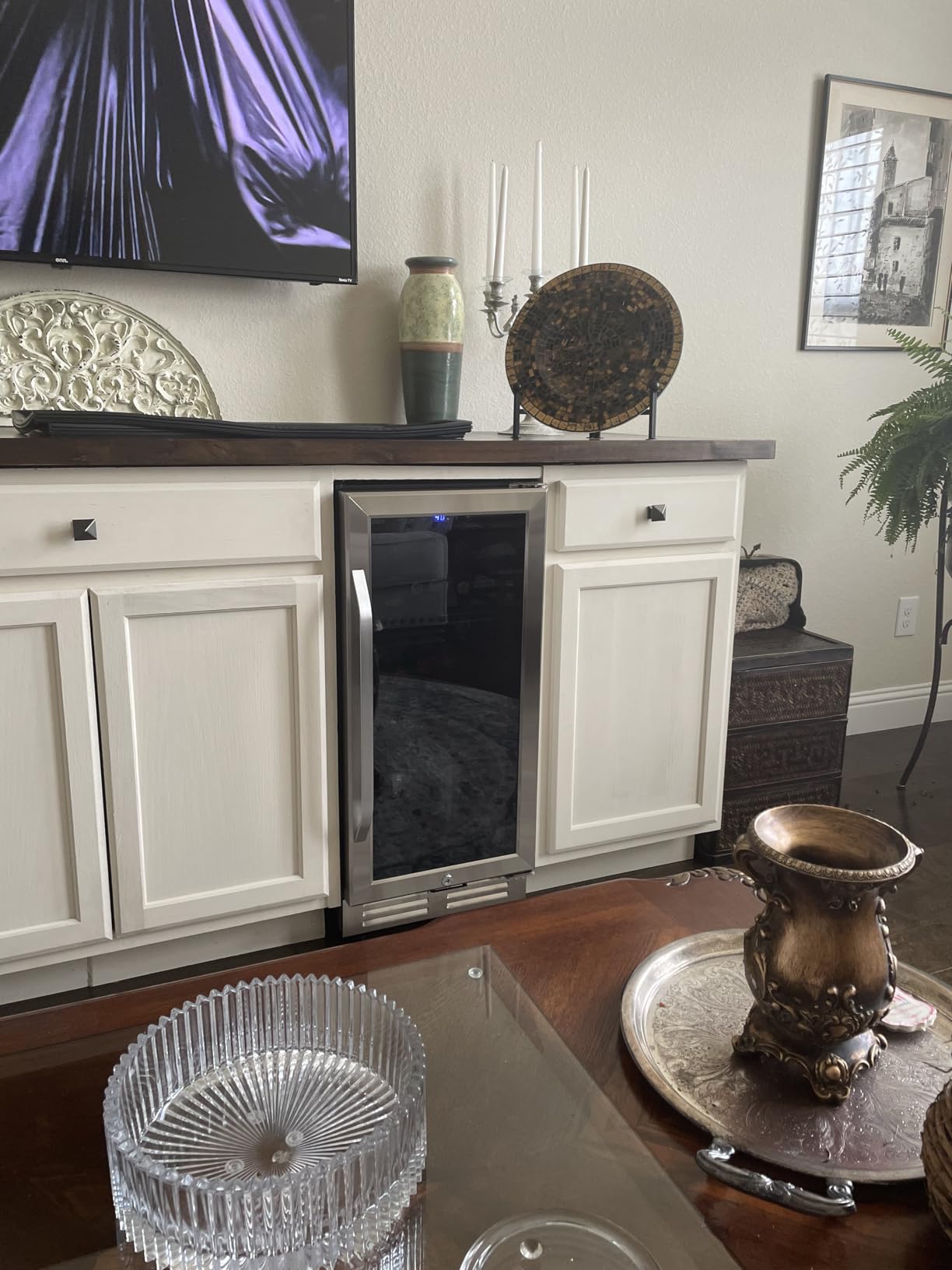 Velivi Upgraded 24 Inch Wine Cooler Refrigerator, 190 Bottles Wine Fridge with Professional Temperature Control System, Freestanding or Built-in installation, Quiet Operation customer photo 2