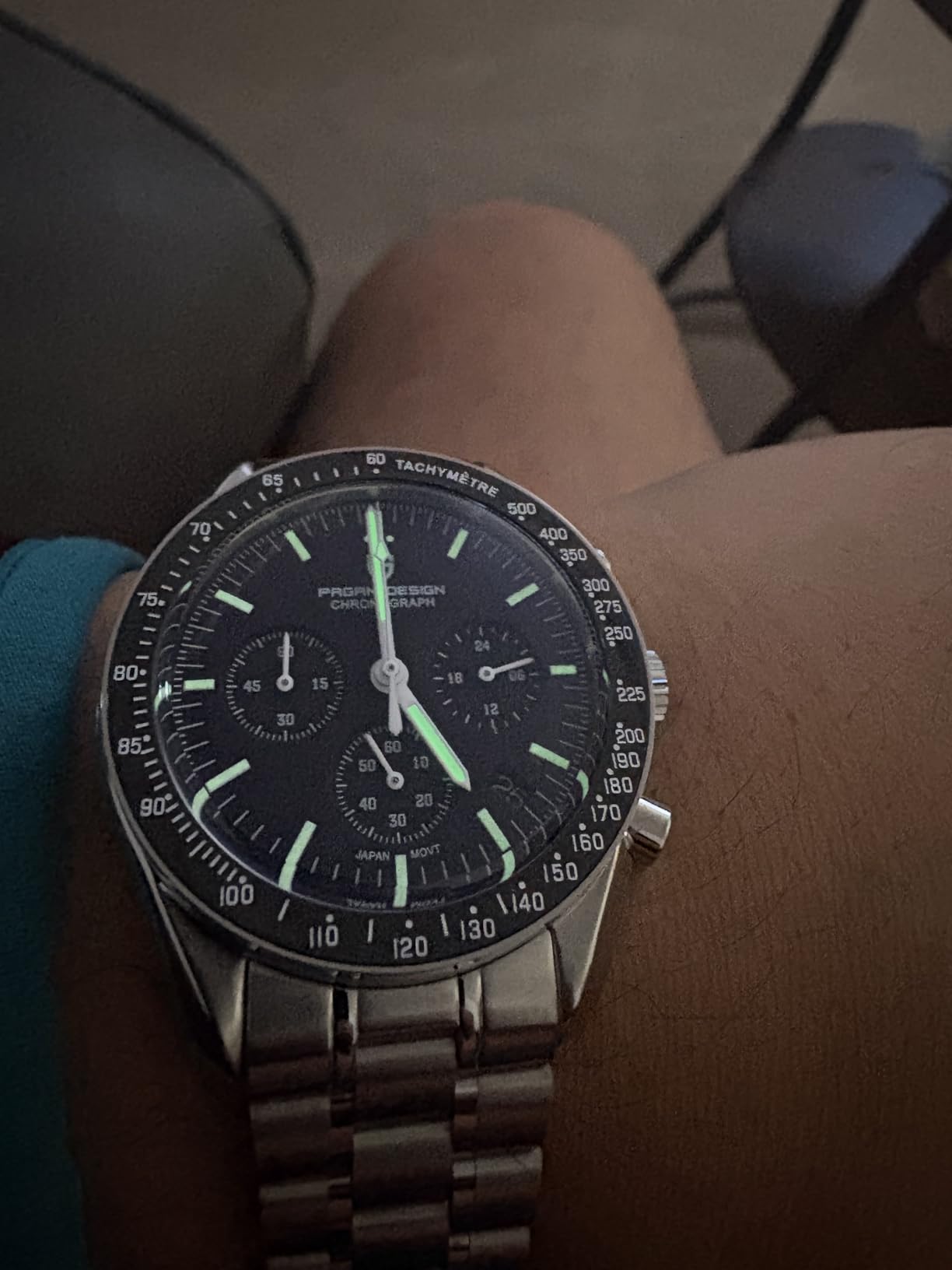 RollsTimi Pagani Design 1701 V6 Men's Chronograph, 40mm Sapphire VK63 customer photo 1