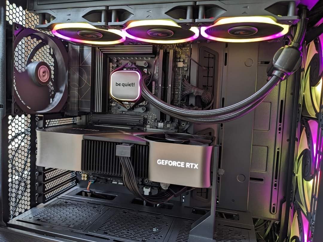 be quiet! Pure Loop 2 FX 360mm, CPU Liquid Cooler for Intel Core i3/i5/i7/i9 or AMD Ryzen 3/5/7/9, ARGB LED Illumination, 3X Light Wings PWM high-Speed Fan -BW015 customer photo 1