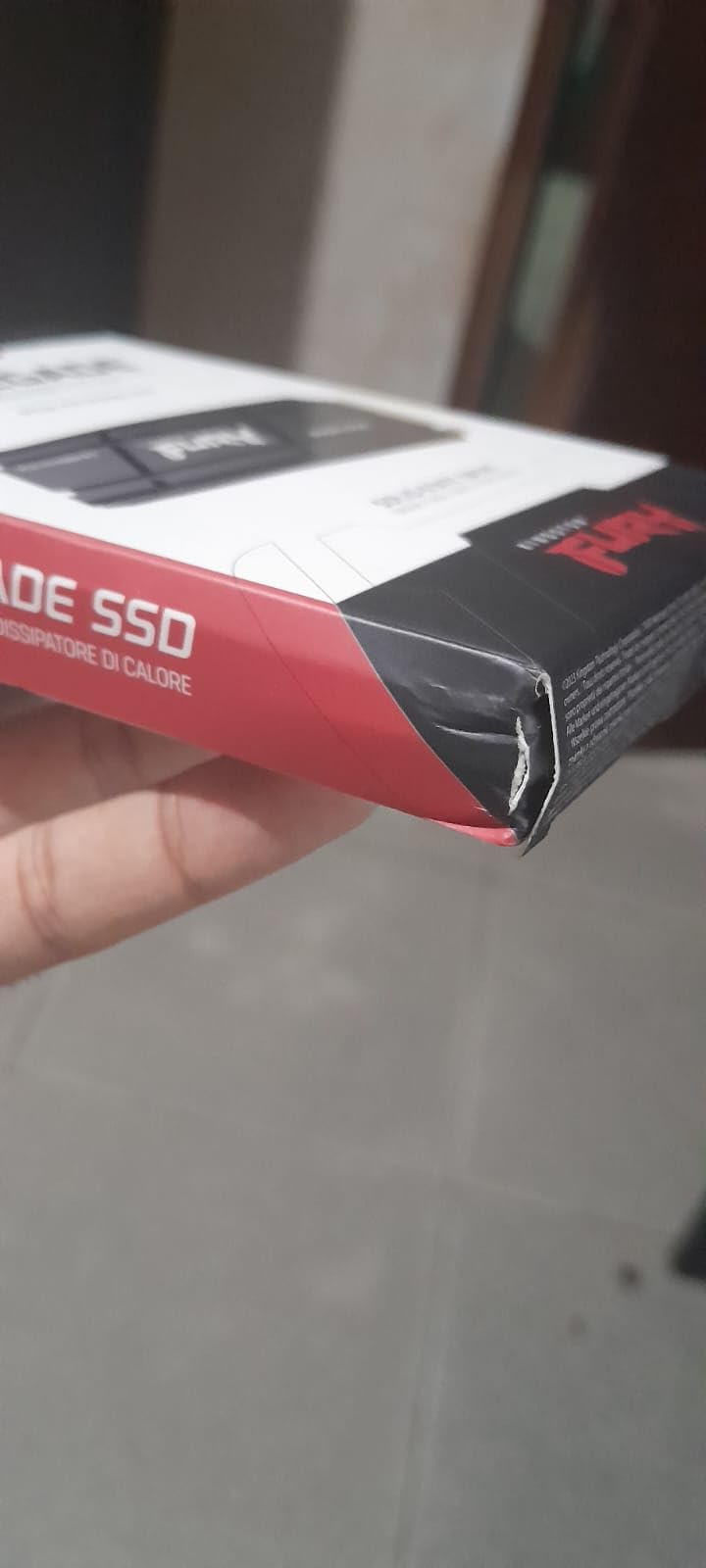 Kingston FURY Renegade 2TB PCIe Gen 4.0 NVMe M.2 Internal Gaming SSD with Heat Sink | PS5 Ready | Up to 7300MB/s | SFYRDK/2000G customer photo 1