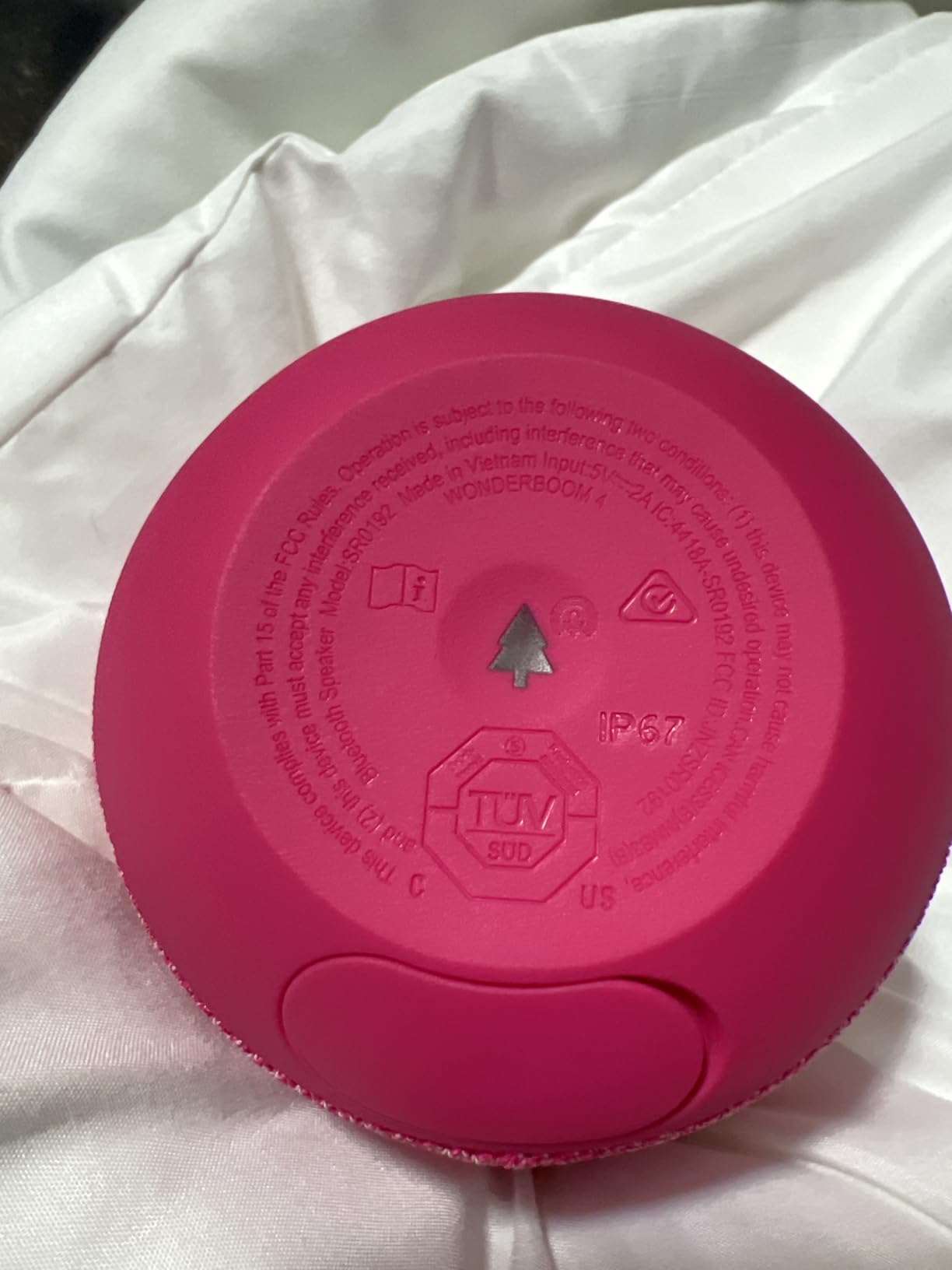 Ultimate Ears WONDERBOOM 4 Portable Waterproof Speaker - Blue customer photo 2