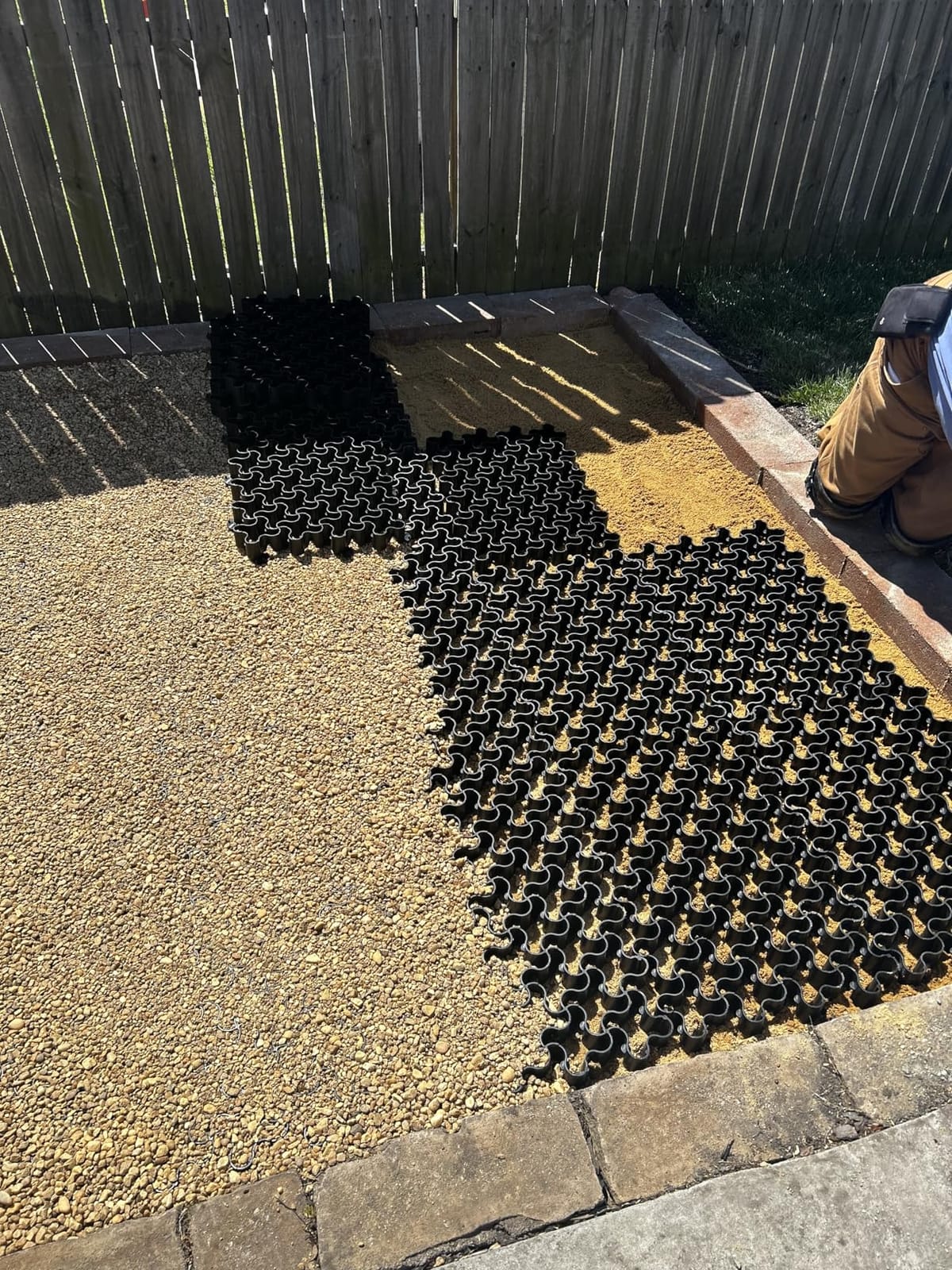 Standartpark Vodaland Permeable Pavers - EasyPave Grass & Gravel Driveway Grid - Load Class A-D, 100% Recycled PPE Plastic Pavers, 2