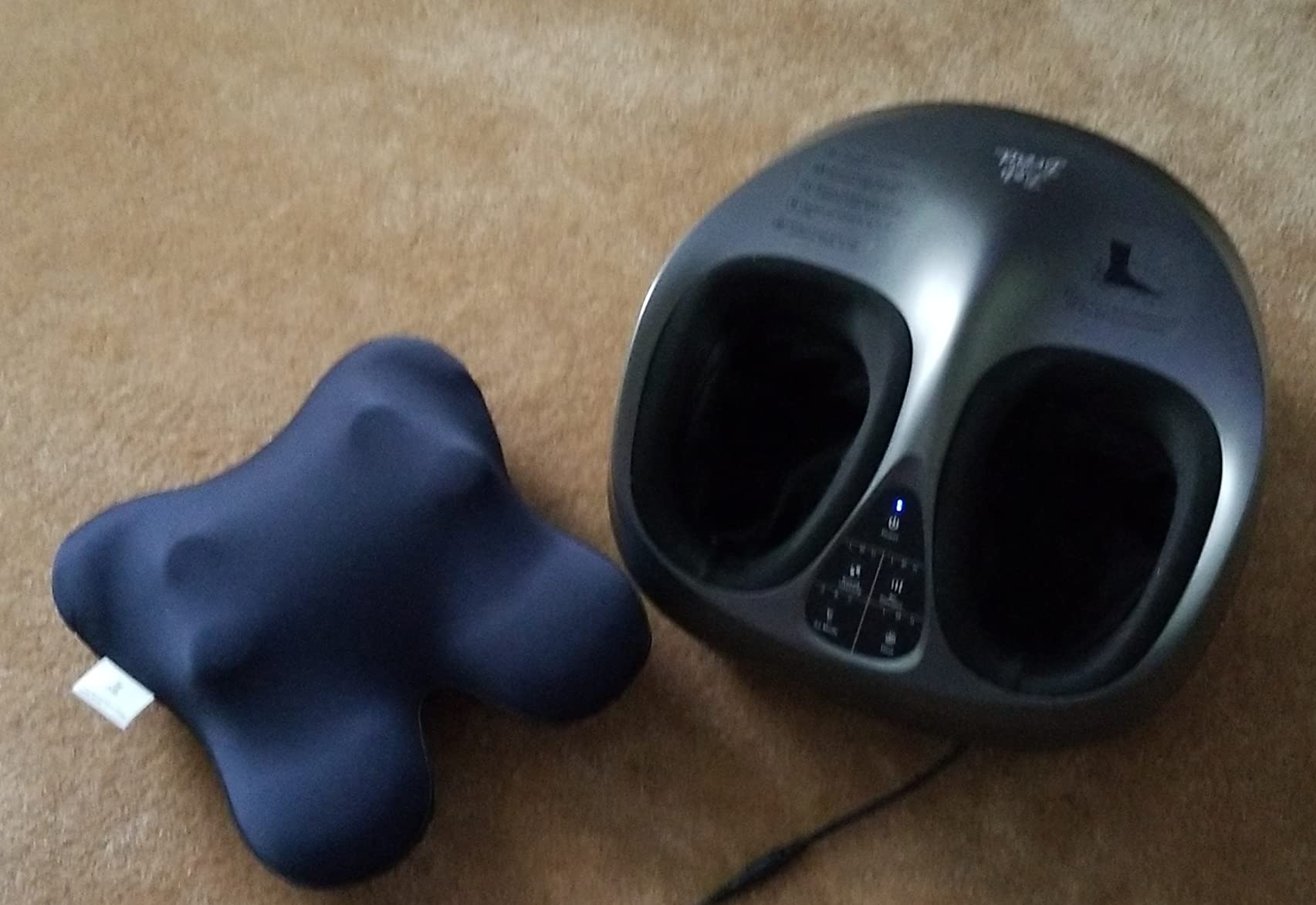 BOB AND BRAD Lite Foot Massager FSA Eligible HSA, Shiatsu Foot Massager with Heat for Neuropathy & Plantar Fasciitis Relief, Electric Deep Kneading Feet Massager Machine, Birthday Gifts for Women Men customer photo 1
