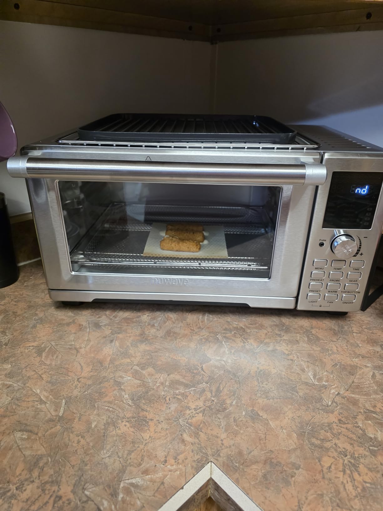Nuwave Bravo Air Fryer Toaster Countertop Convection Oven Combo customer photo 1