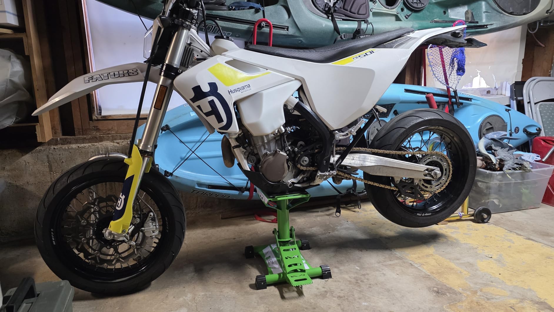 Matrix LS-One Lift Red Stand Dirt Bike Off Road customer photo 1