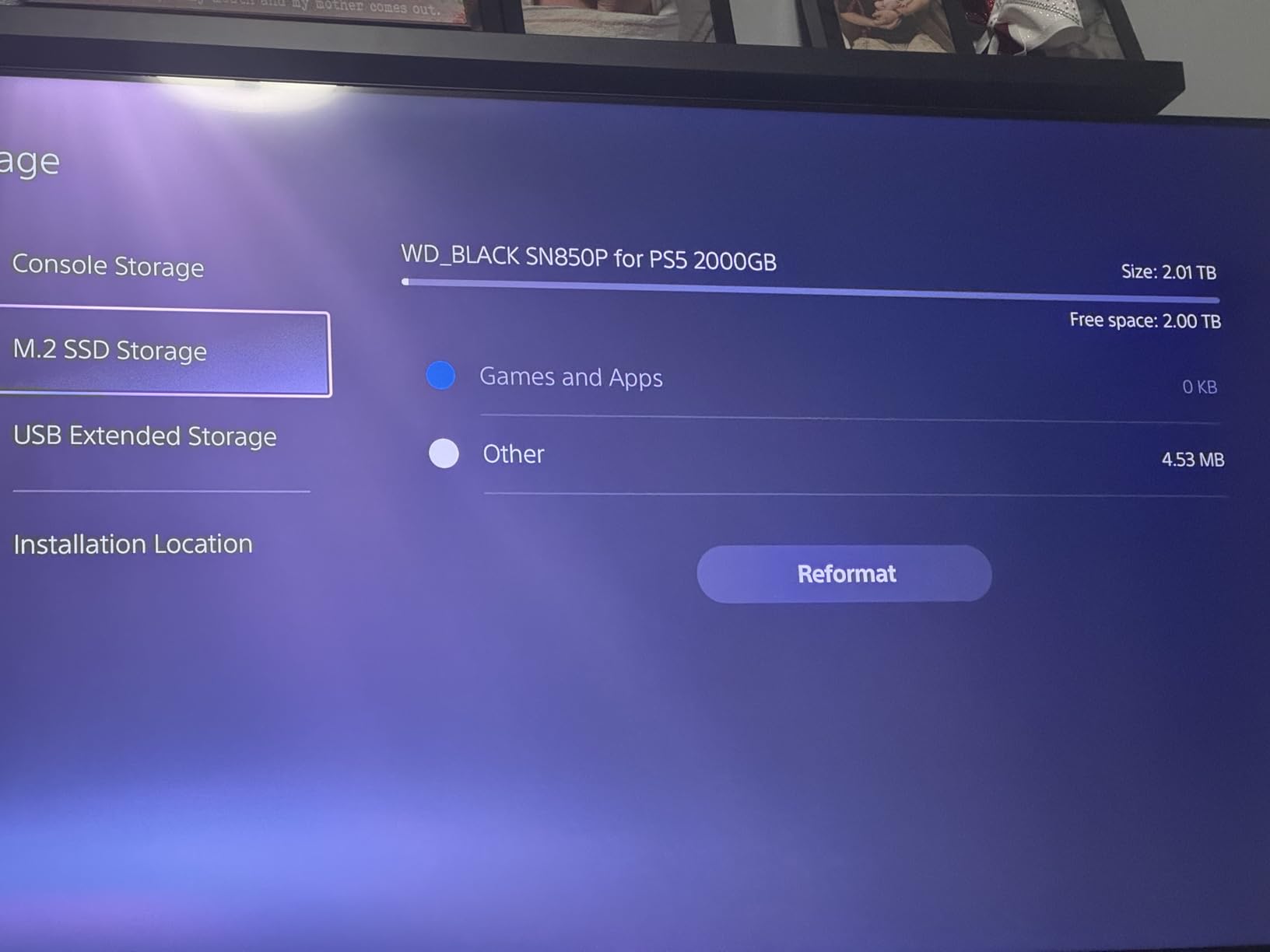 WD_BLACK 1TB SN850P NVMe M.2 SSD Officially Licensed Storage Expansion for PS5 Consoles, up to 7,300MB/s, with heatsink - WDBBYV0010BNC-WRSN customer photo 2