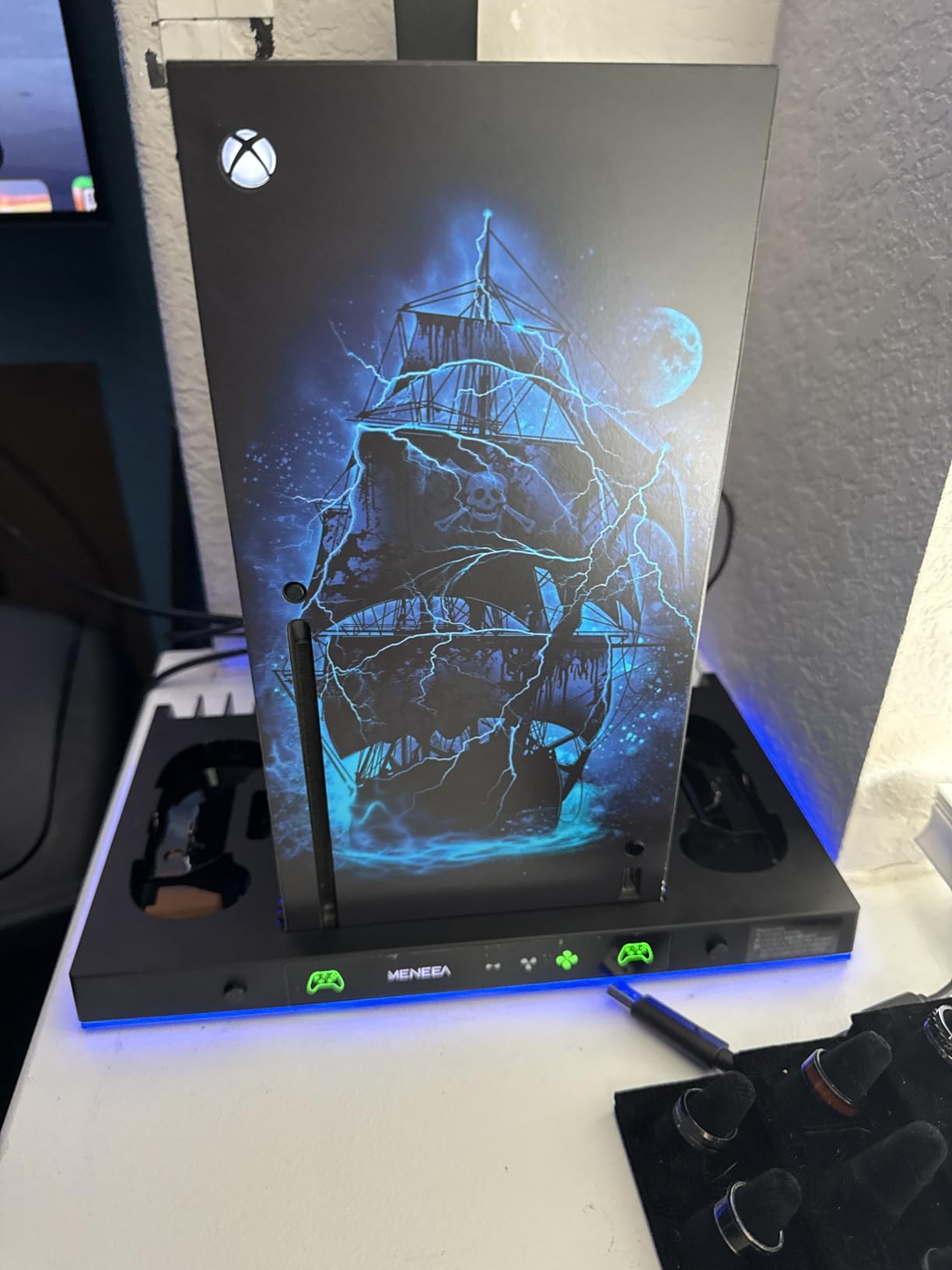 Upgraded RGB Cooling Fan Charging Station for Xbox Series X Accessories customer photo 2