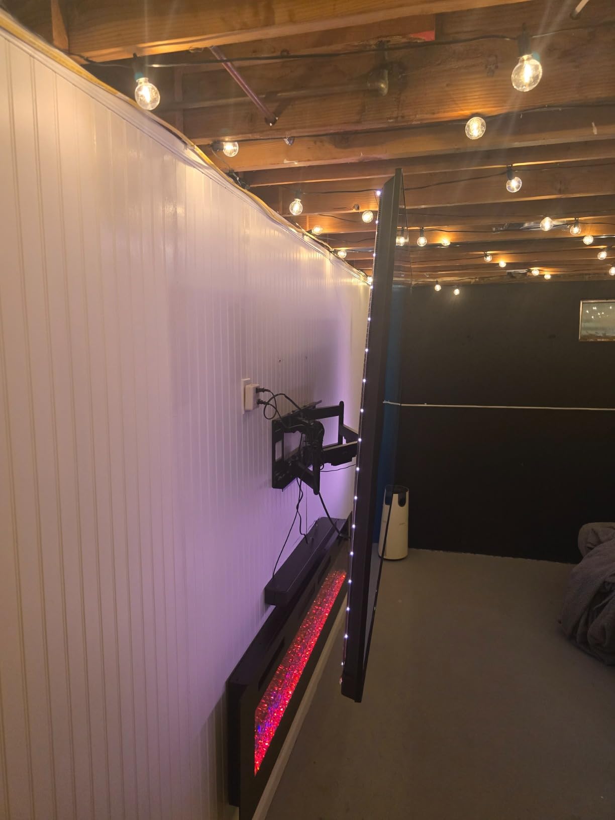 VIVO Black 2-Stud TV Wall Mount for 60-120 in Screens, MOUNT-VW120M customer photo 2