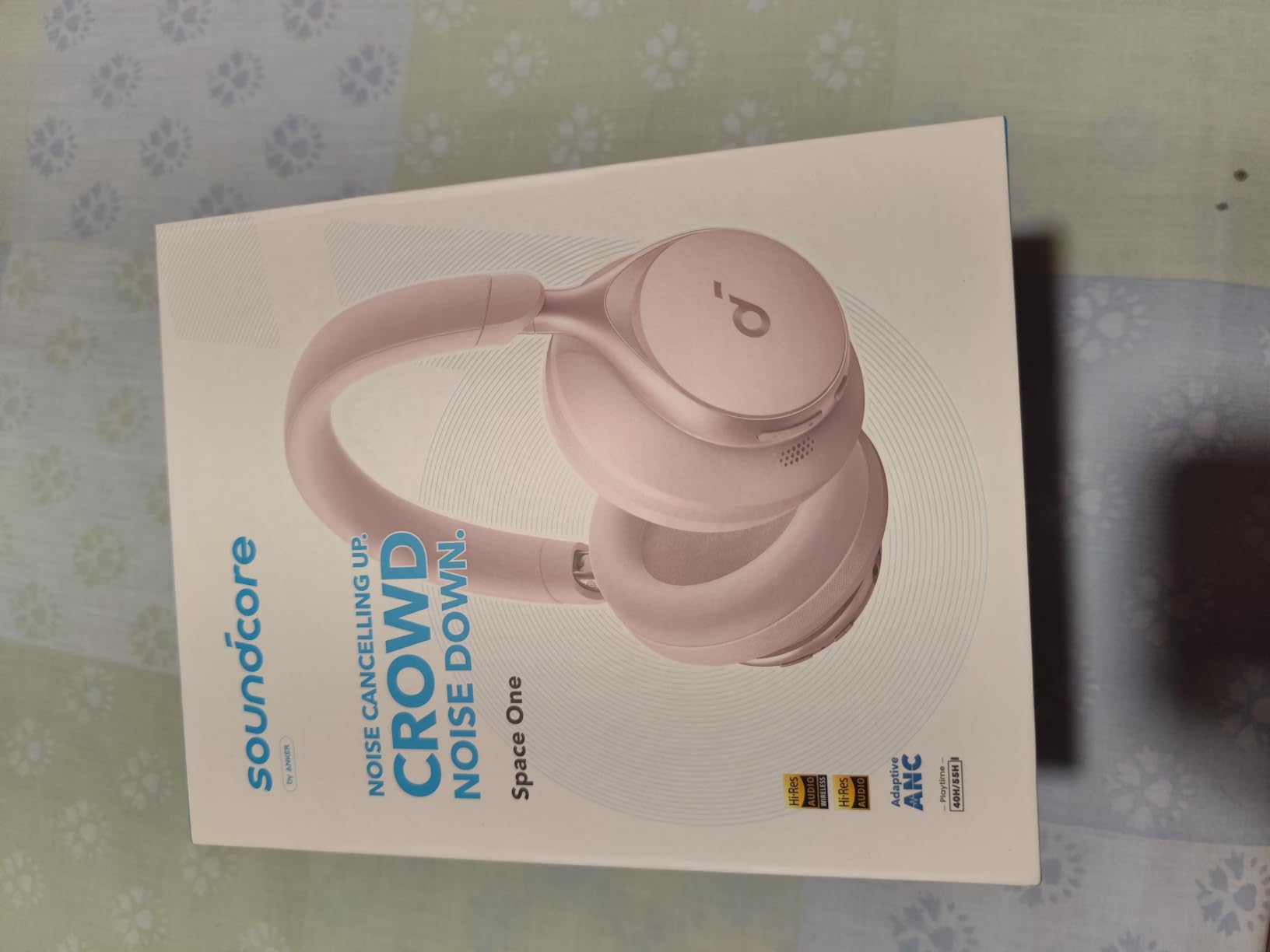 Soundcore Anker Space One ANC Over-Ear Headphones, Voice Reduction customer photo 1