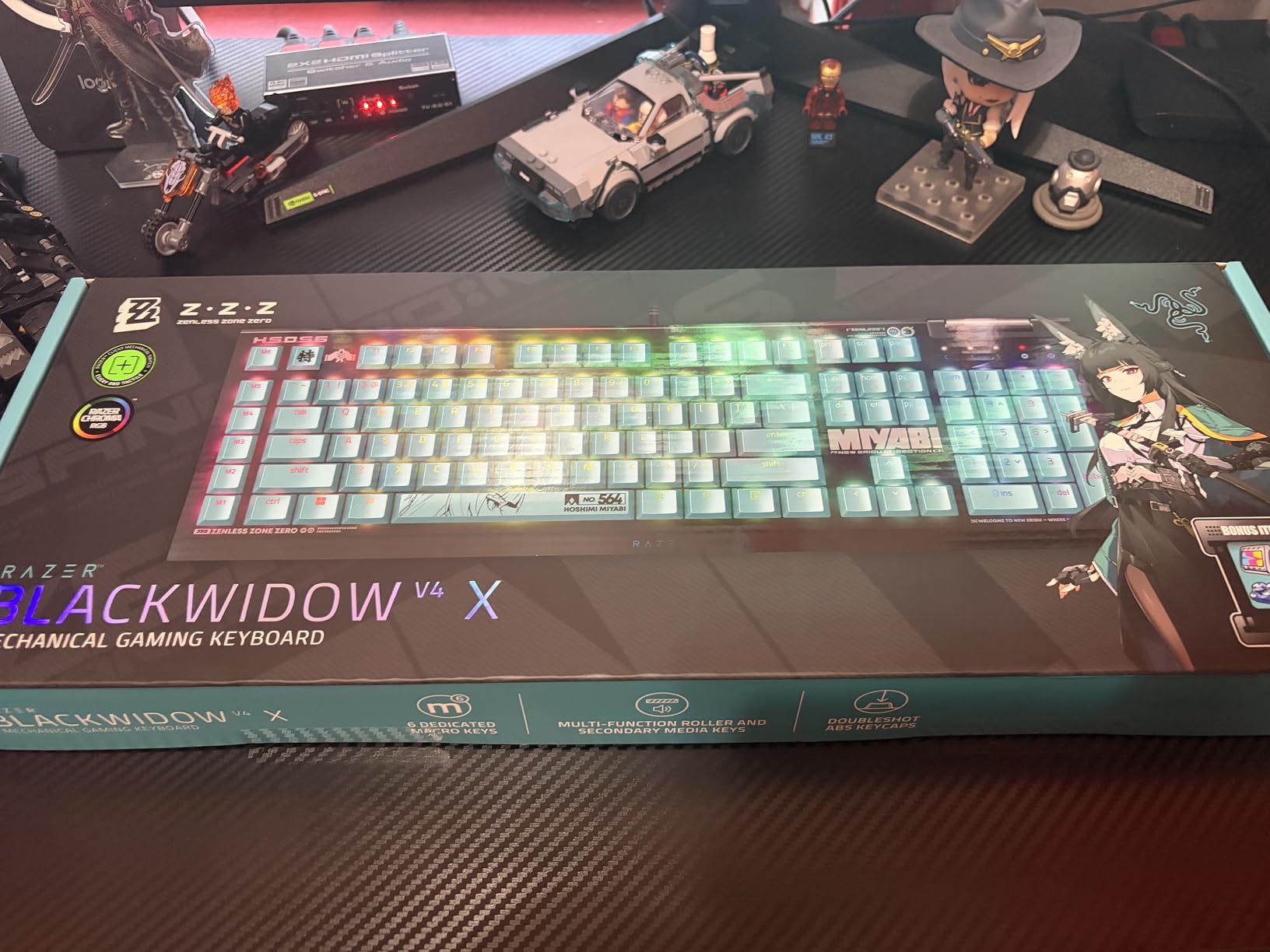 Razer BlackWidow V4 X Mechanical Gaming Keyboard, Yellow Switches, Black customer photo 2
