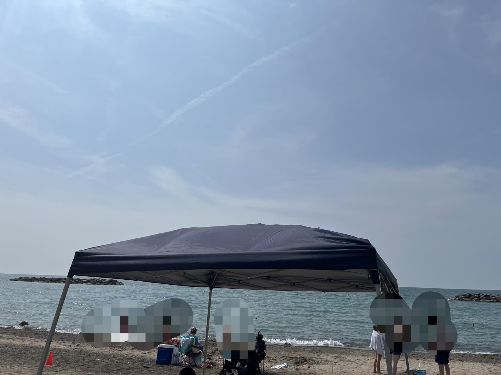 10x10FT Slant Leg Pop Up Canopy Tent, Portable Outdoor Shelter customer photo 2