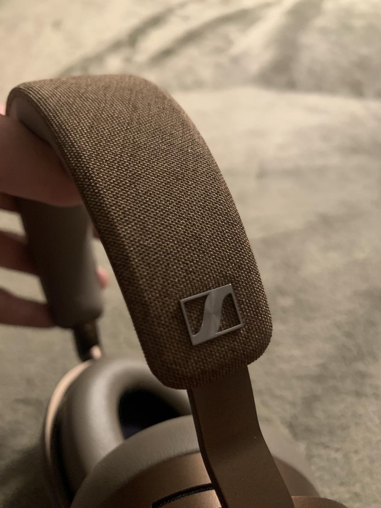 Sennheiser Momentum 4 Wireless Headphones, ANC, 60 Hr Battery, Black/Copper customer photo 1
