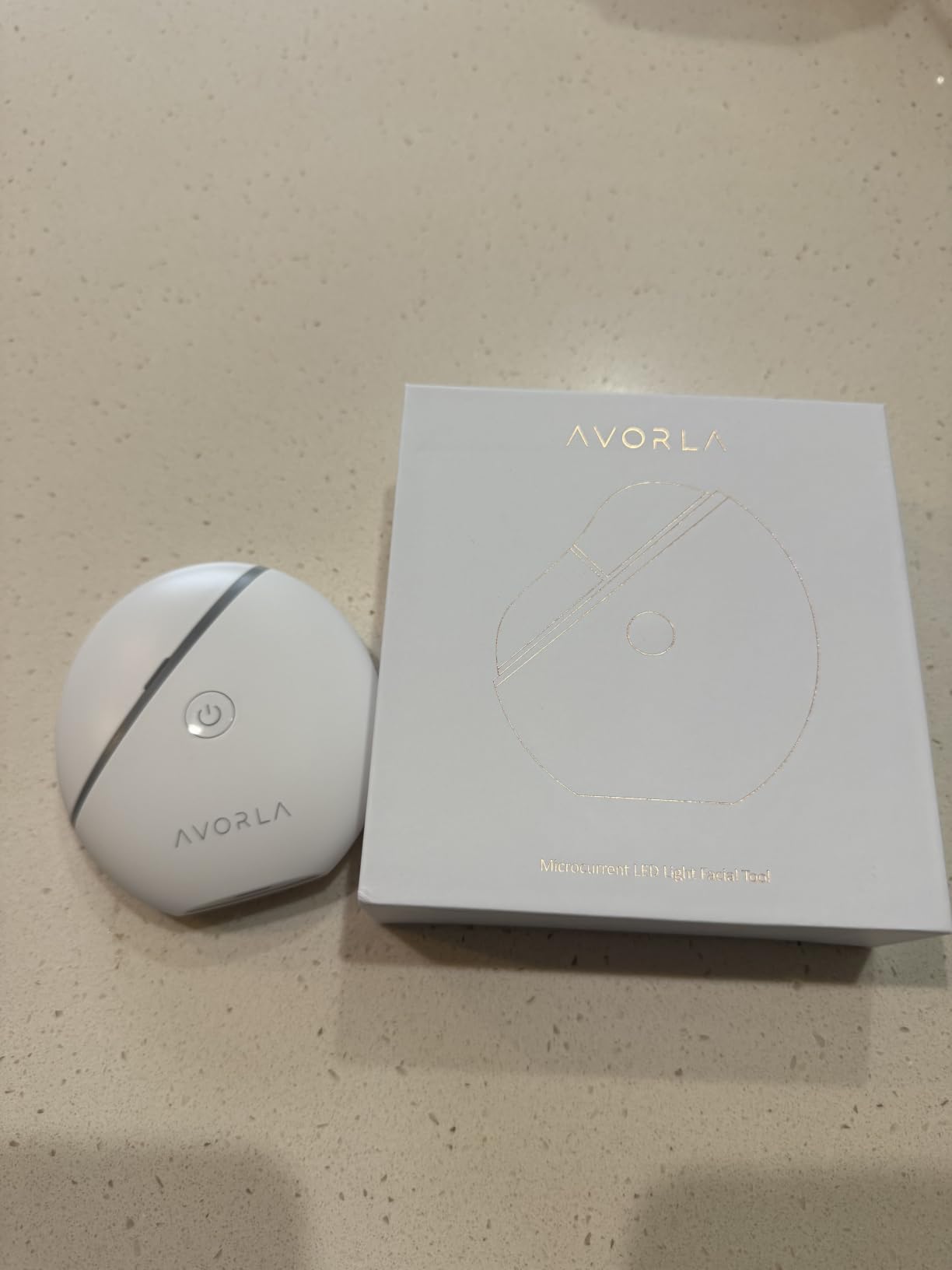 AVORLA LED Gua Sha Facial Tool with Heat and Microcurrent, Skin Toning Device, Skin Light Therapy Anti-Aging/Anti-Wrinkles,face Lift, Eye/face Puffiness, Skin Firm customer photo 2