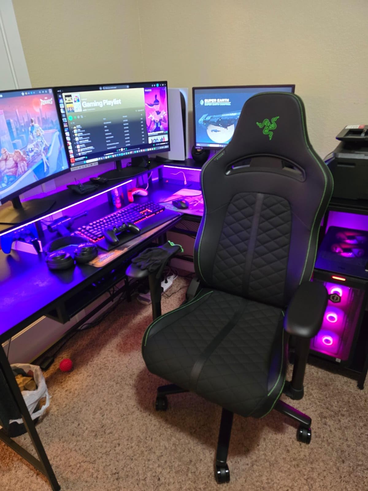Razer Enki X Essential Gaming Chair, All-Day Comfort, Black customer photo 1