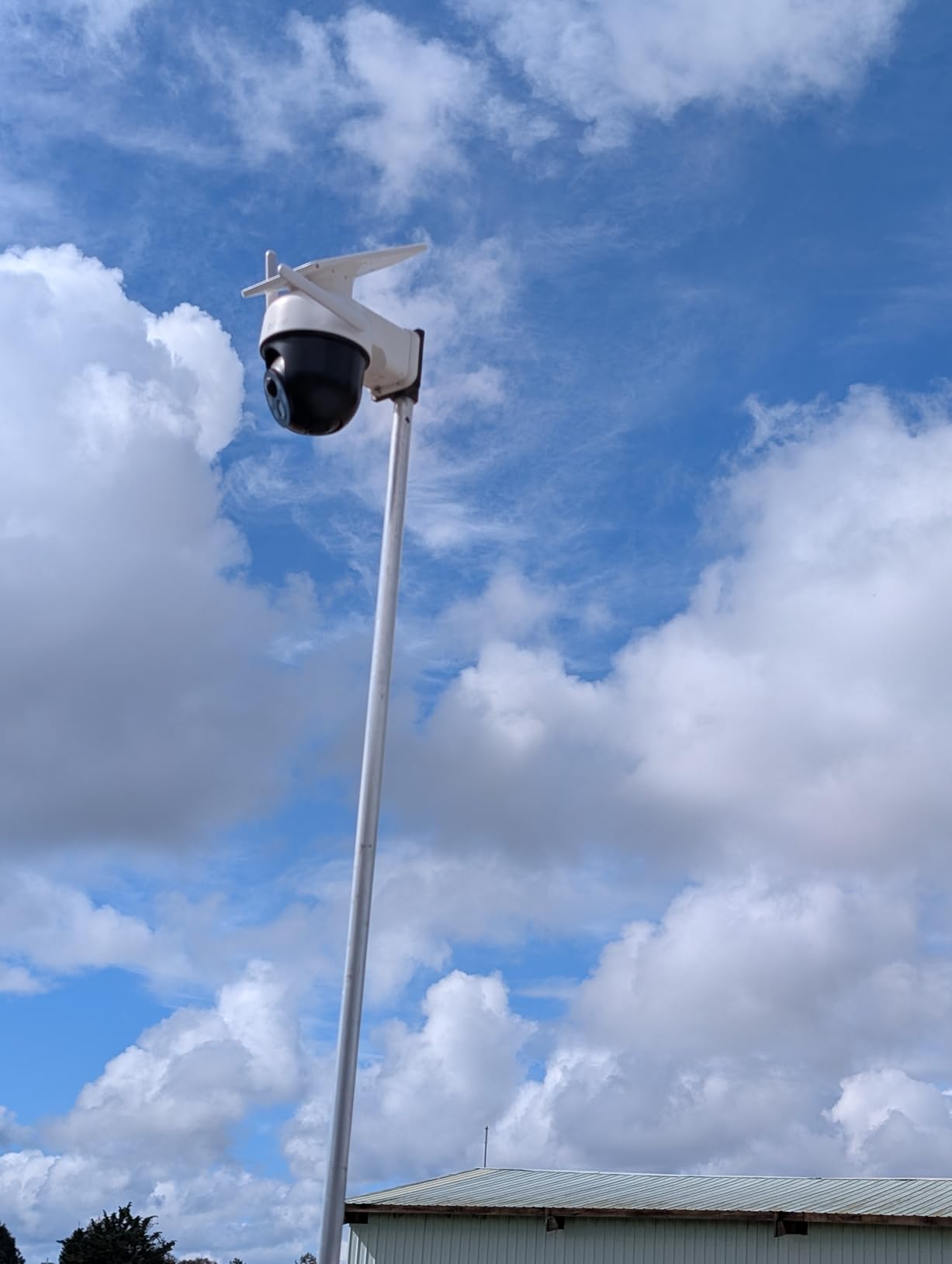 aosu Solar Camera Outdoor Wireless for Home Surveillance,Fixed Solar Panel customer photo 1