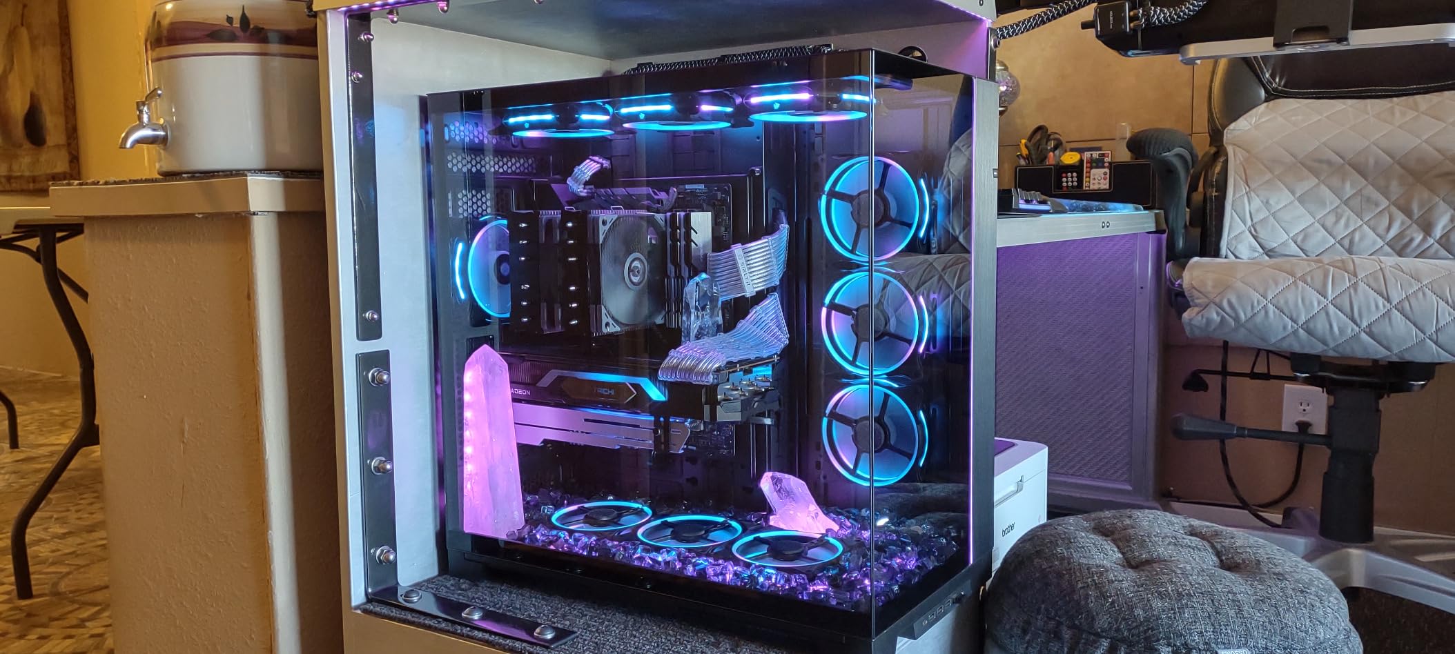 LIAN LI O11D EVO XL Black E-ATX Full Tower Case, 3x420mm (O11DEXL-X) customer photo 1