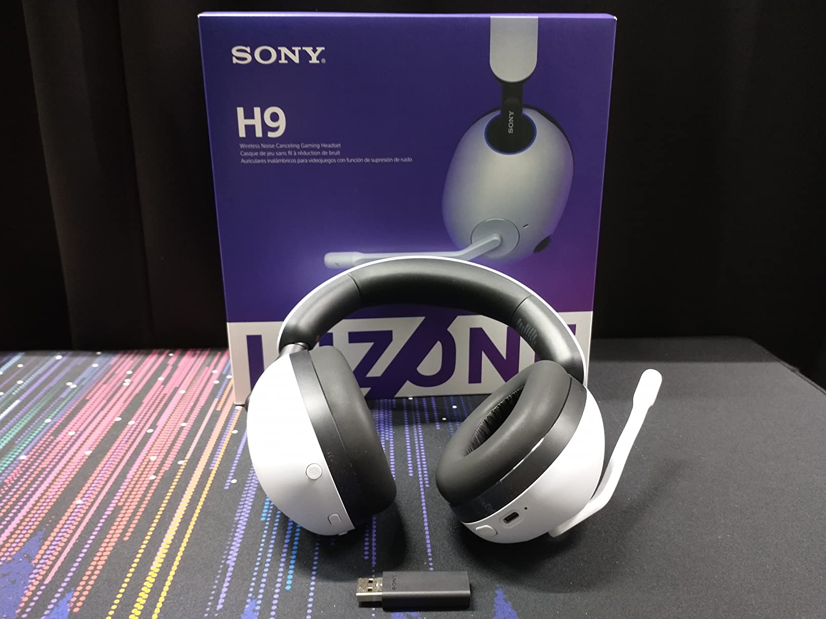 Sony INZONE H9 Wireless Over-Ear Noise Cancelling Gaming Headset, Black customer photo 1