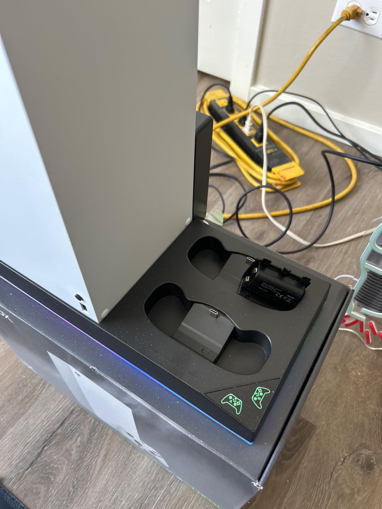 RGB Charging Stand with Cooling Fan for Xbox Series X Console & Controller customer photo 1