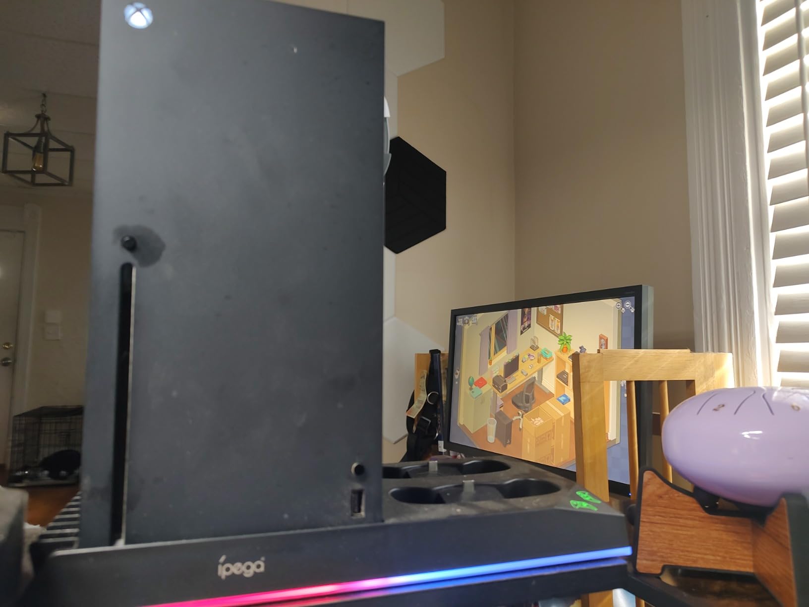 RGB Charging Stand with Cooling Fan for Xbox Series X Console & Controller customer photo 2