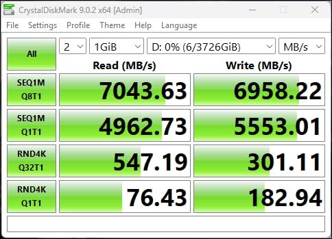 Crucial T500 PCIe Gen4 NVMe 1TB SSD, Up to 7,300MB/s, TLC NAND, Laptop & Desktop (PC) Compatible, for Creatives and Gamers, Solid State Drive, Includes 1Mo Adobe CC – CT1000T500SSD8 customer photo 2