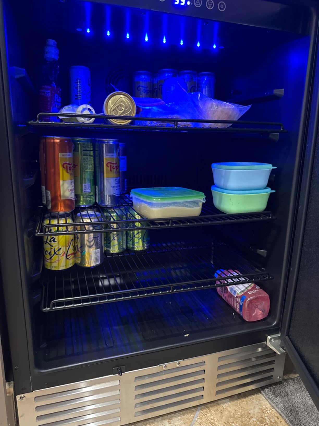EUHOMY 24 Inch Beverage Refrigerator, 180 Can Outdoor Refrigerator customer photo 1