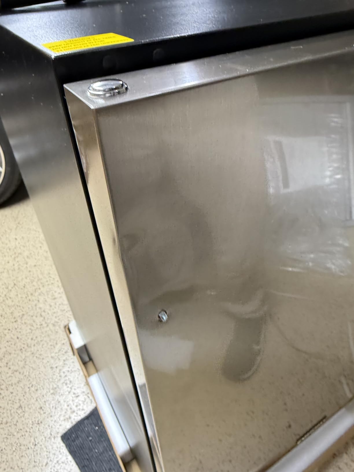 EUHOMY 24 Inch Beverage Refrigerator, 180 Can Outdoor Refrigerator customer photo 2