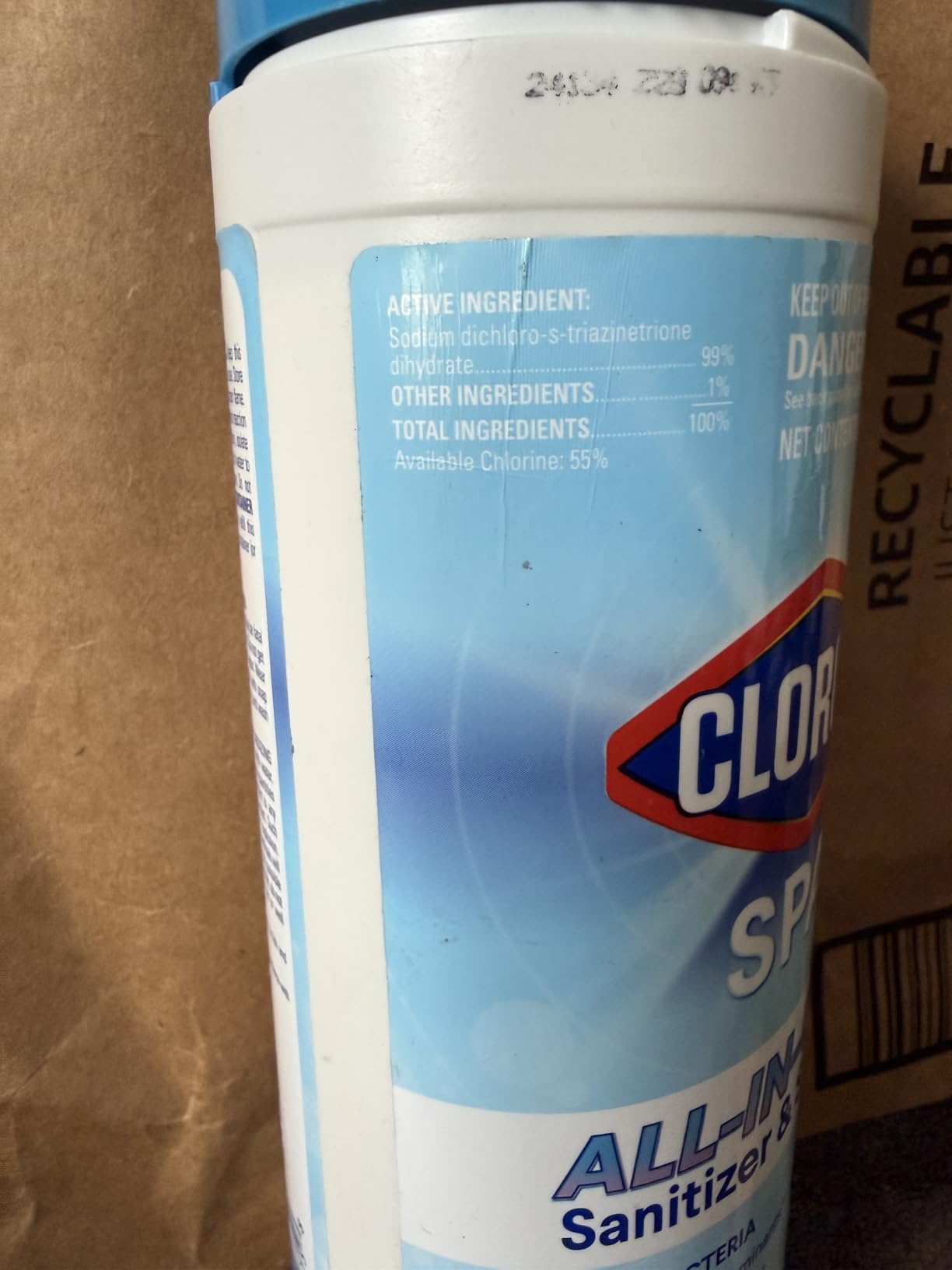 Clorox® Pool&Spa™ Spa Water All-in-One Sanitizer & Shock, Destroys Contaminants, Clears Cloudy Water, 2LB (Pack of 1) customer photo 2
