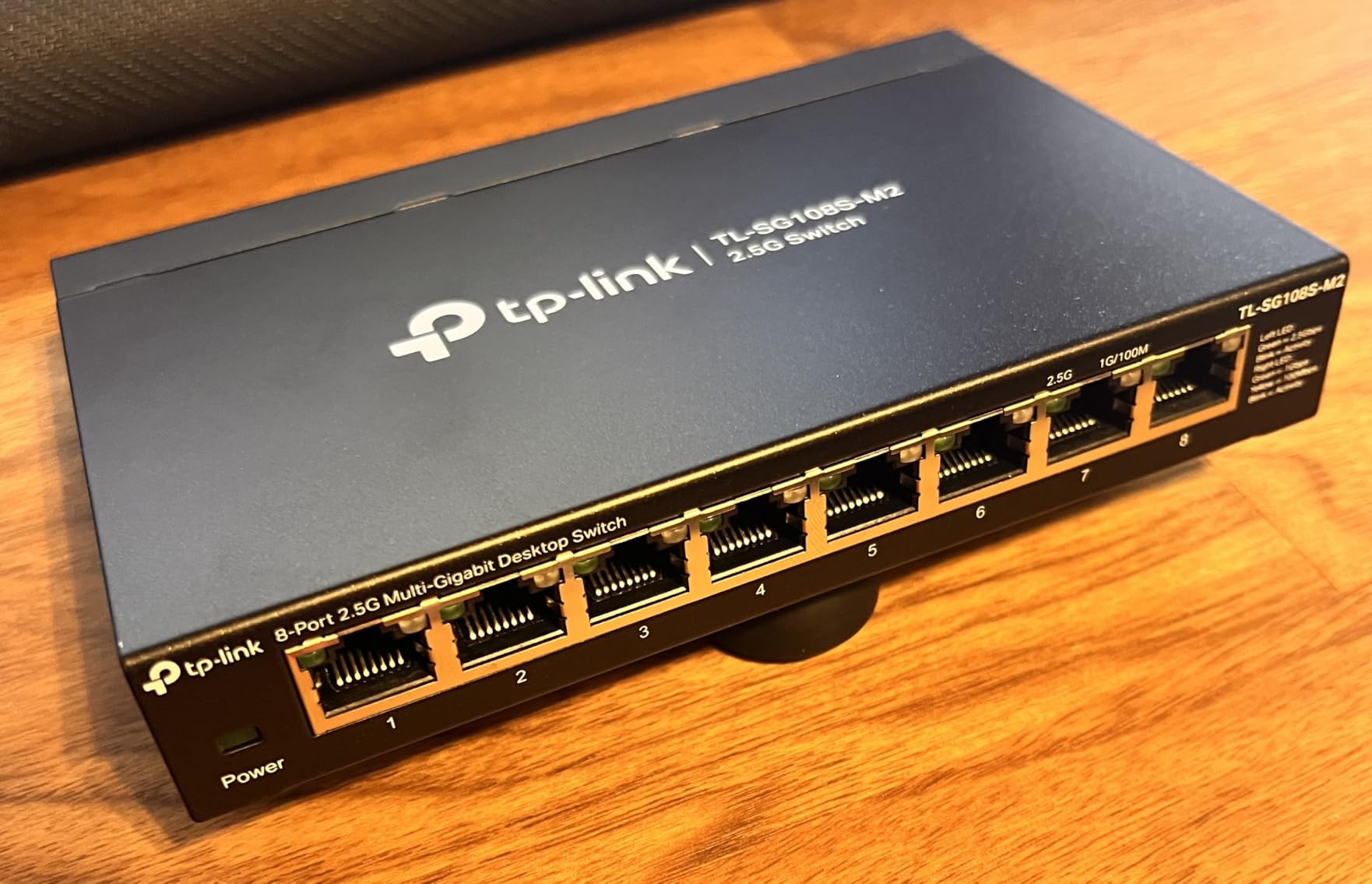 TP-Link TL-SG108S-M2, 8-Port Multi-Gigabit 2.5G Unmanaged Ethernet Switch customer photo 1