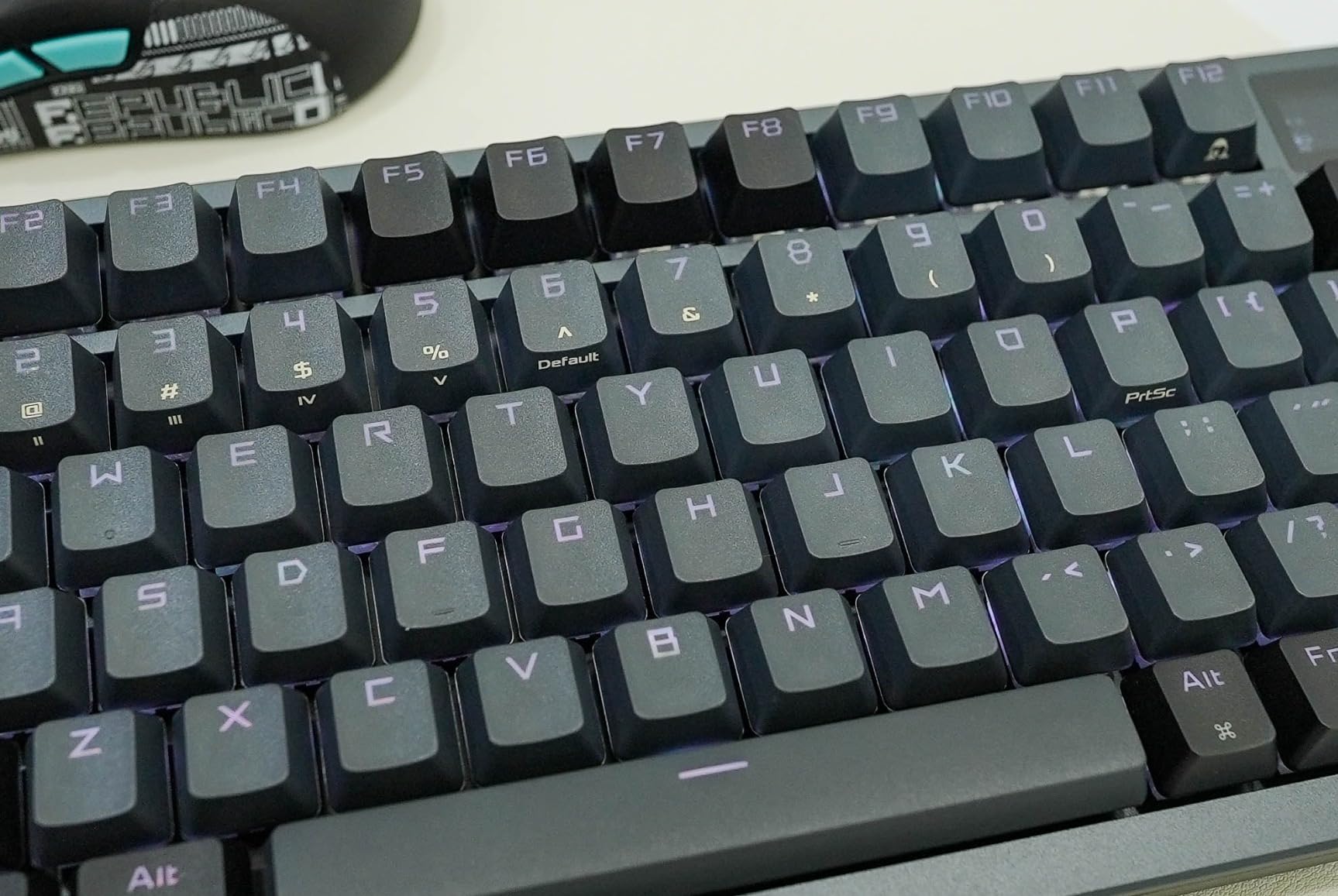 ASUS ROG Azoth Wireless Mechanical Gaming Keyboard – 75% TKL, Tri-Mode Connectivity, Hot Swappable Pre-lubed ROG NX Snow Linear Switches, PBT Keycaps, RGB, OLED Display, PC/Mac Support - Black customer photo 1