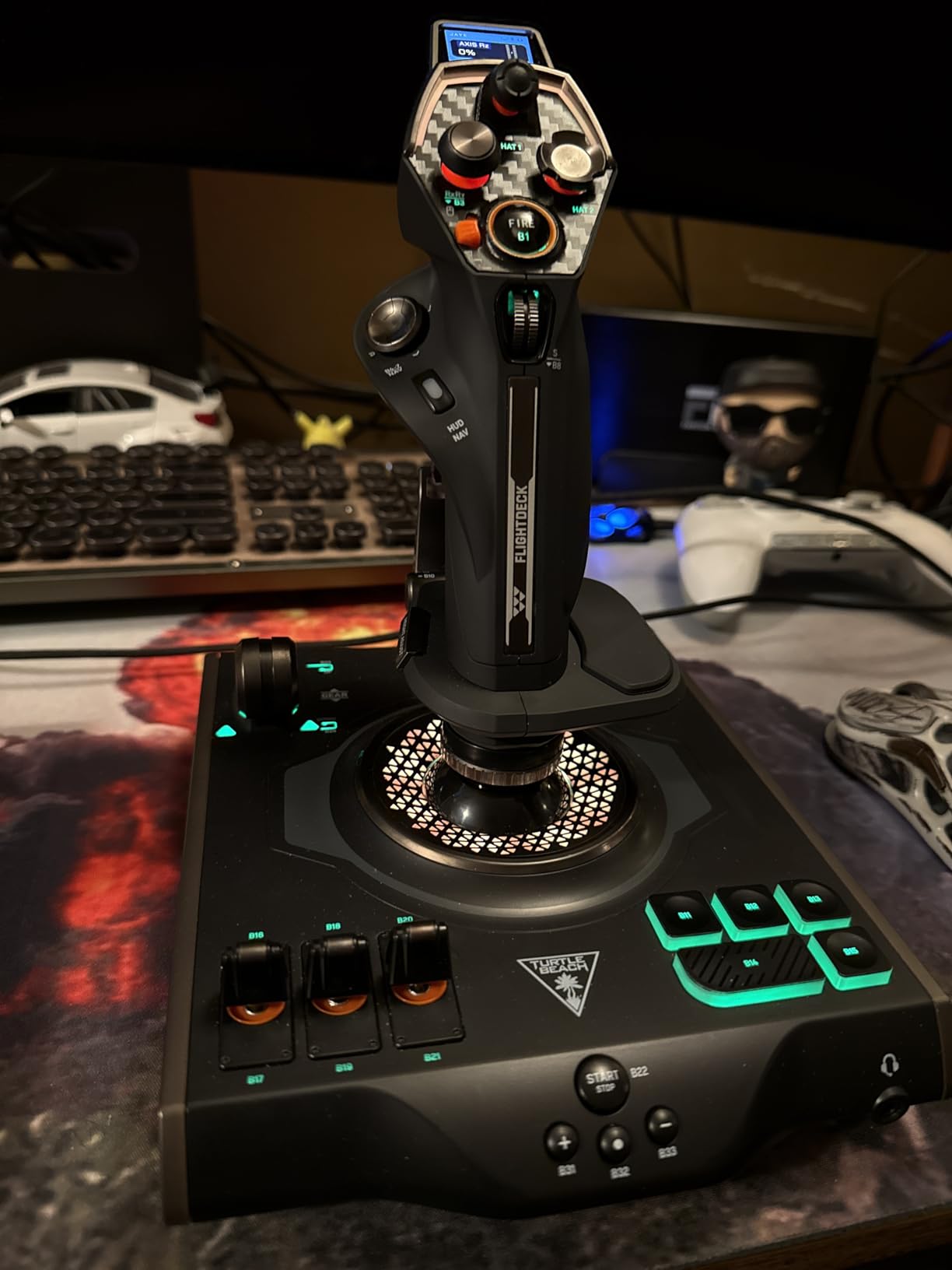 Turtle Beach VelocityOne Flightdeck Universal HOTAS Simulation System - PC customer photo 2