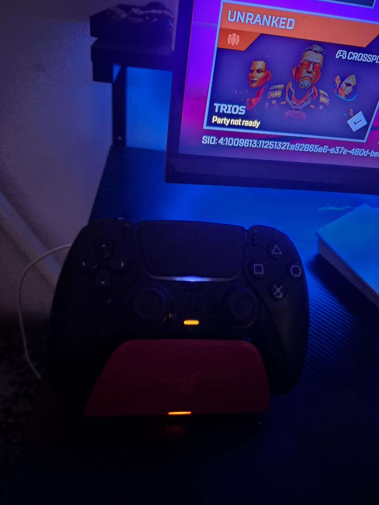 Razer Quick Charging Stand for PlayStation 5: Quick Charge - Curved Cradle Design - Matches PS5 DualSense Wireless Controller - One-Handed Navigation - USB Powered - White (Controller Sold Separately) customer photo 1