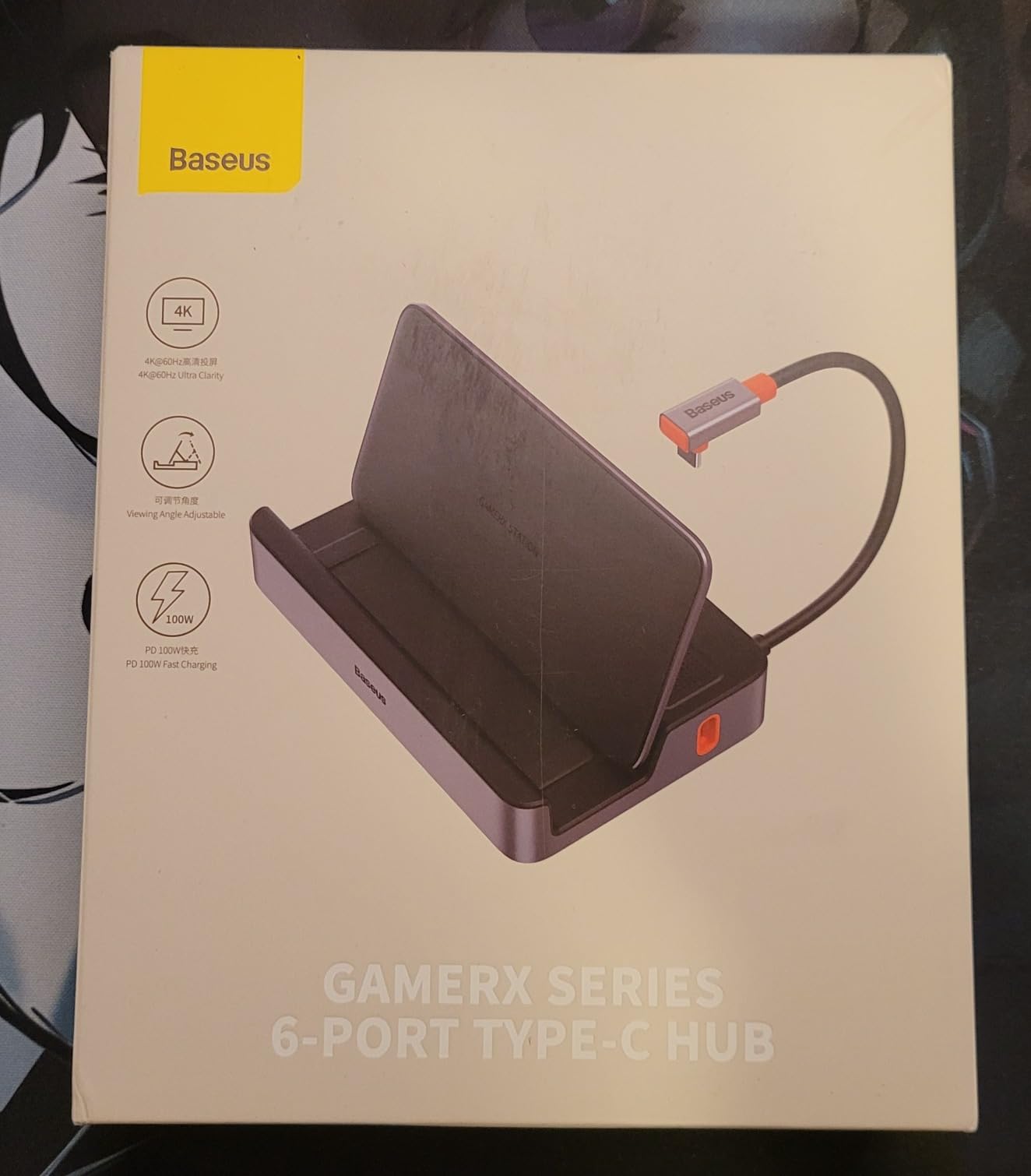 Steam Deck Dock, Baseus 6-in-1 Docking Station with Adjustable Stand Design customer photo 1