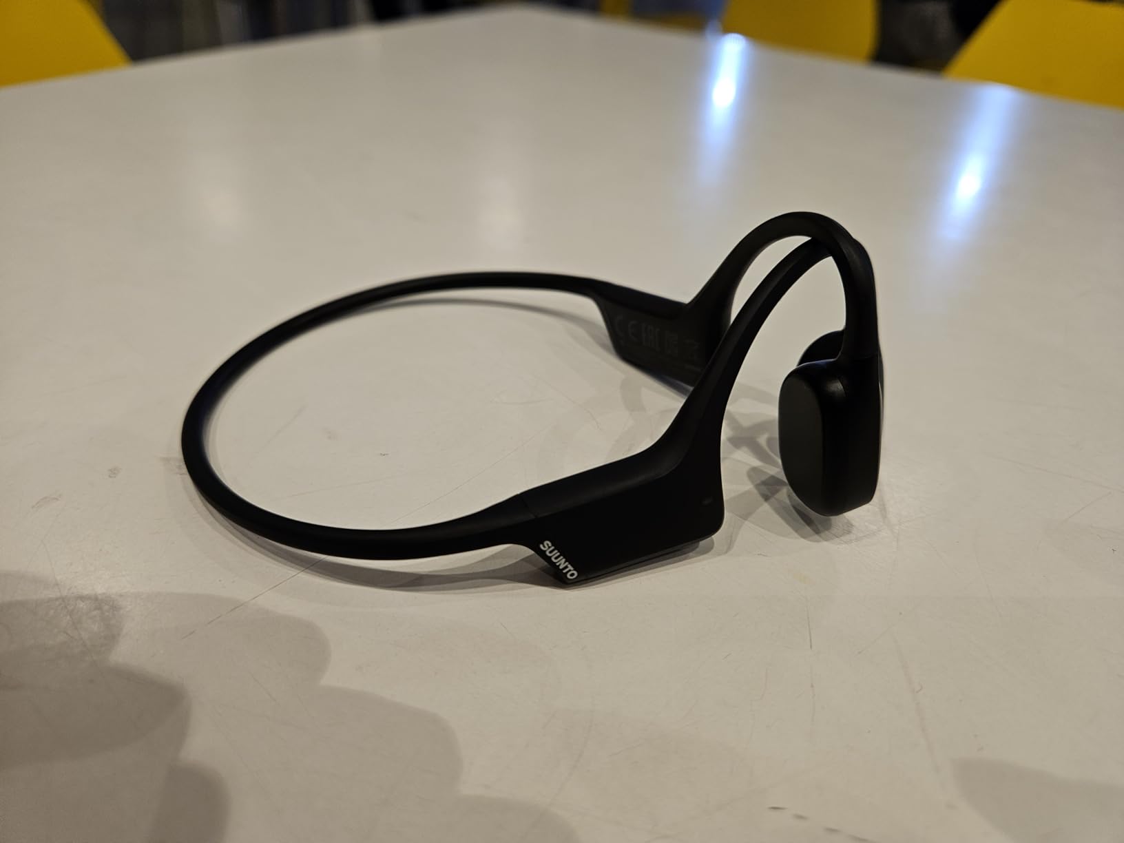 SUUNTO Sonic Open-Ear Bluetooth Bone Conduction Sports Headphone, Black customer photo 1