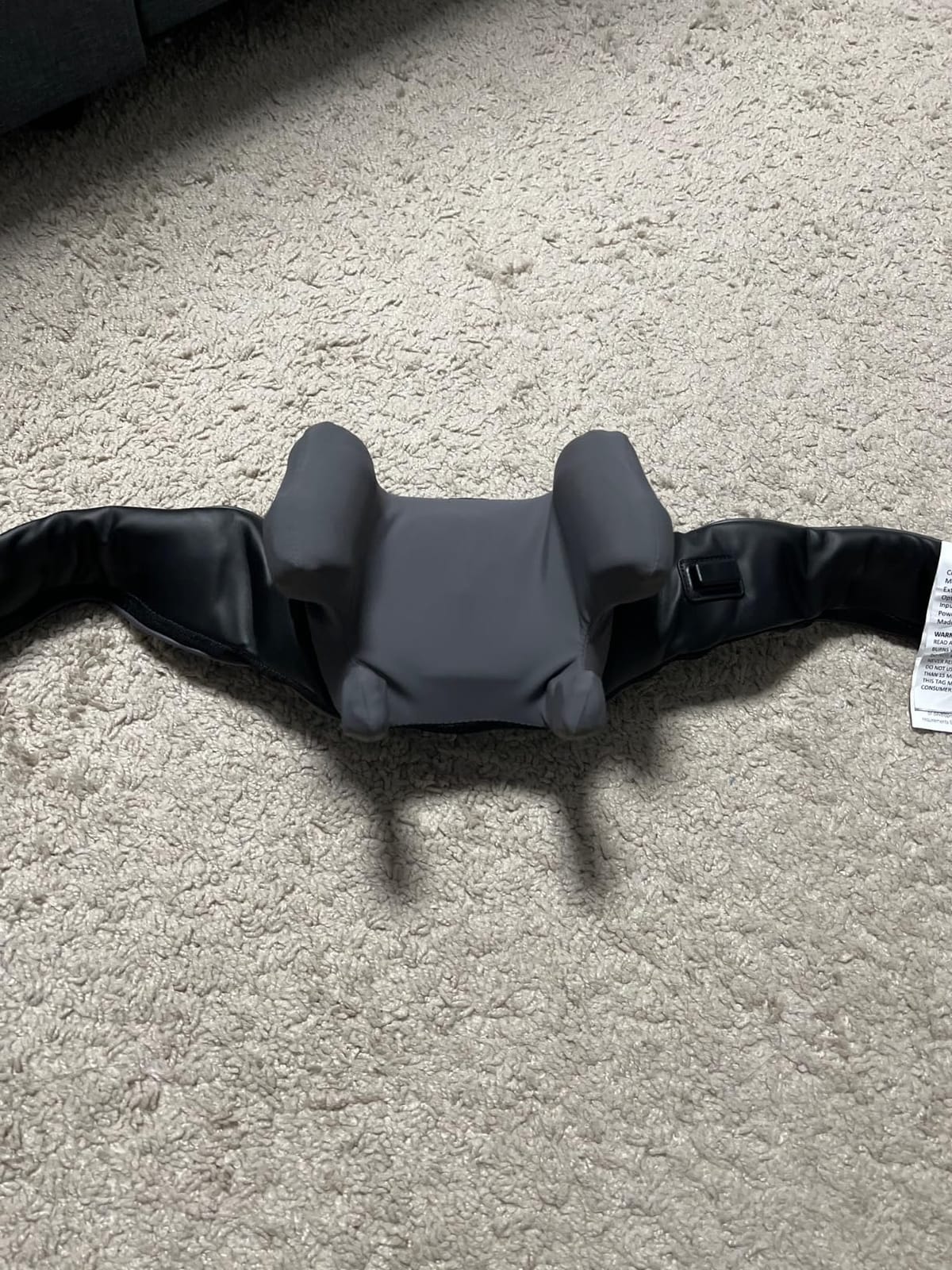 Cordless 4D Shiatsu Neck & Shoulder Massager with Heat, Home Office Travel customer photo 2