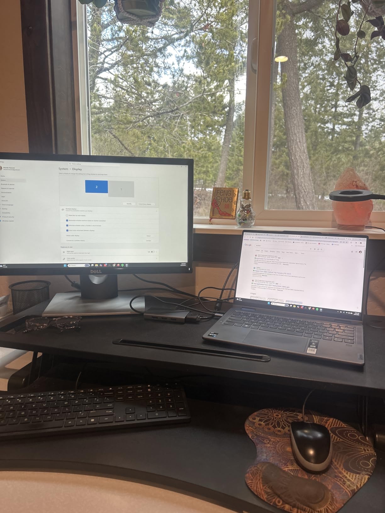 USB C Docking Station Dual Monitor for HP,Laptop Docking Station 3 Monitors customer photo 2