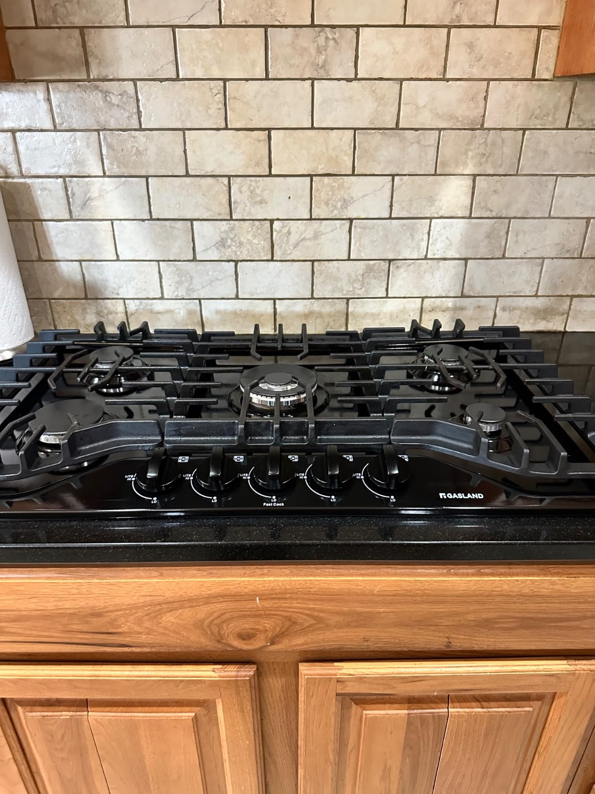 GASLAND 36 Inch Gas Cooktop 5 Italy Sabaf Burner, PRO GH2365EF customer photo 2