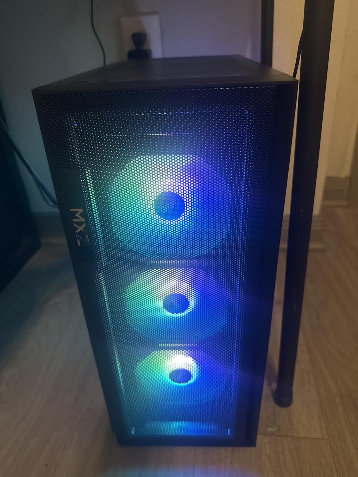 MXZ Gaming PC Desktop Computer,I5 12400F 4.4GHz,RTX4060,16GB DDR4 3200,NVME 500GB SSD,6RGB Fans,Win 11 Pro Ready(I5 12400F | RTX4060) customer photo 2