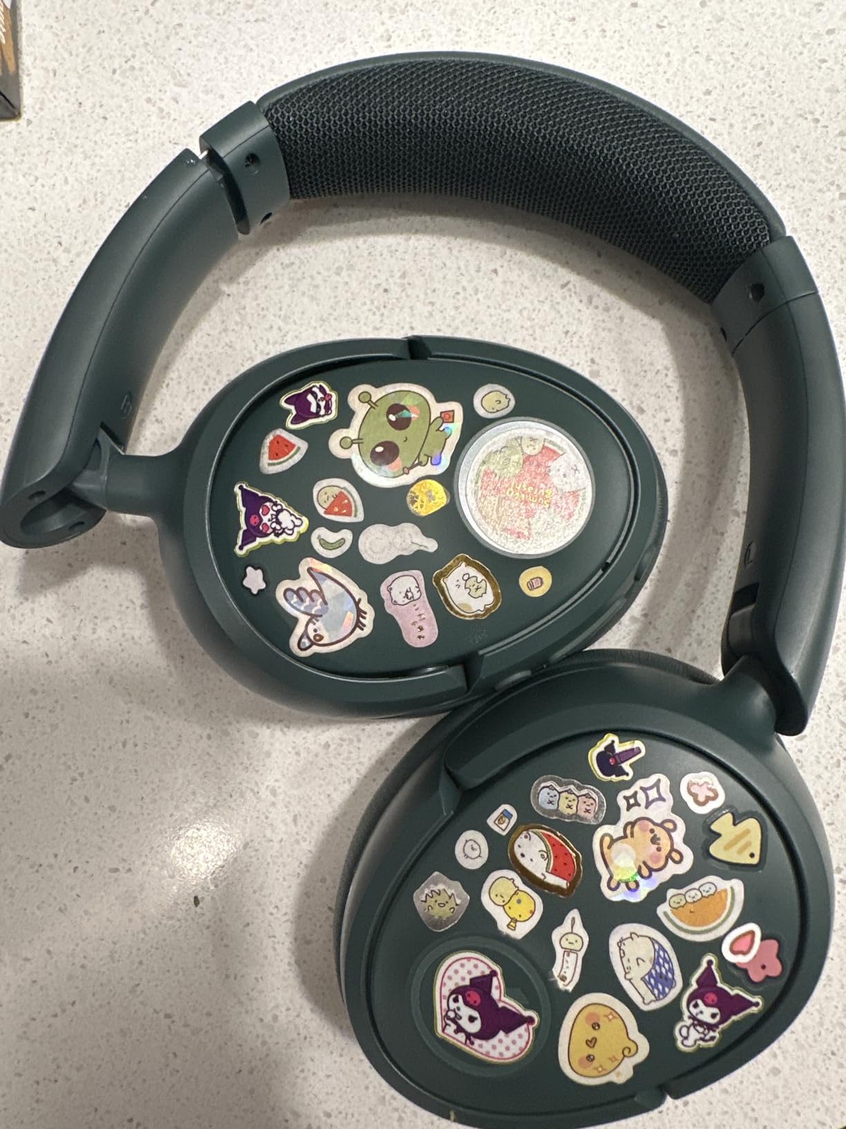 JLab JBuds Lux ANC Wireless Over-Ear Headphones, Graphite customer photo 2