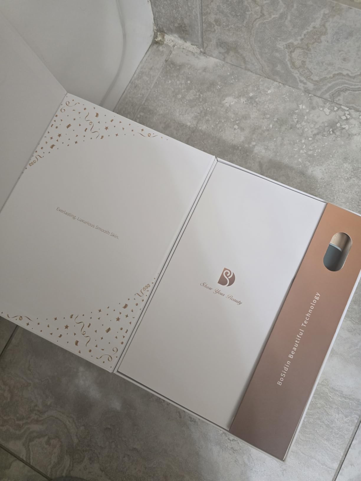 Laser Hair Removal, BoSidin IPL Hair Removal with Painless Ice-Cooling, 2-in-1 Face SR Rejuvenation, 6+1 Modes, 6 Levels Hair Removal for Women Permanent, Laser Hair Removal Kit with Shaver, Goggles customer photo 2