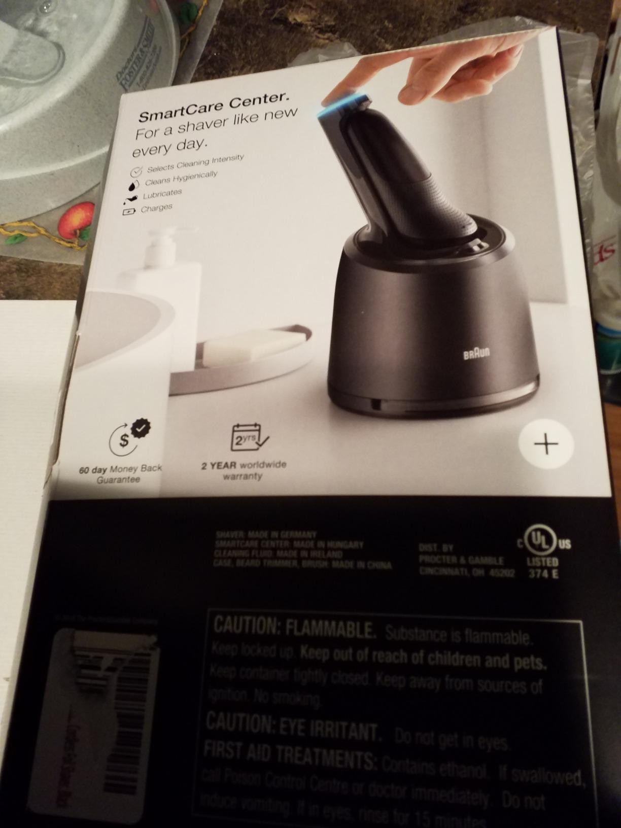 Braun Electric Shaver for Men, Series 7 7177cc, Wet & Dry Shave, Turbo & Gentle Shaving Modes, Waterproof Foil Shaver, Space Grey customer photo 2