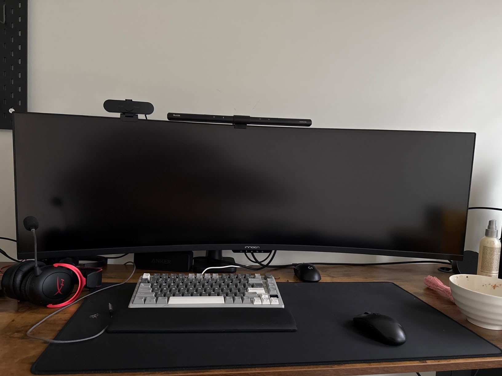ARES WING Ultrawide Monitor Desk Arm for 17 to 49 Inch Screen, Holds 44 Lbs customer photo 2