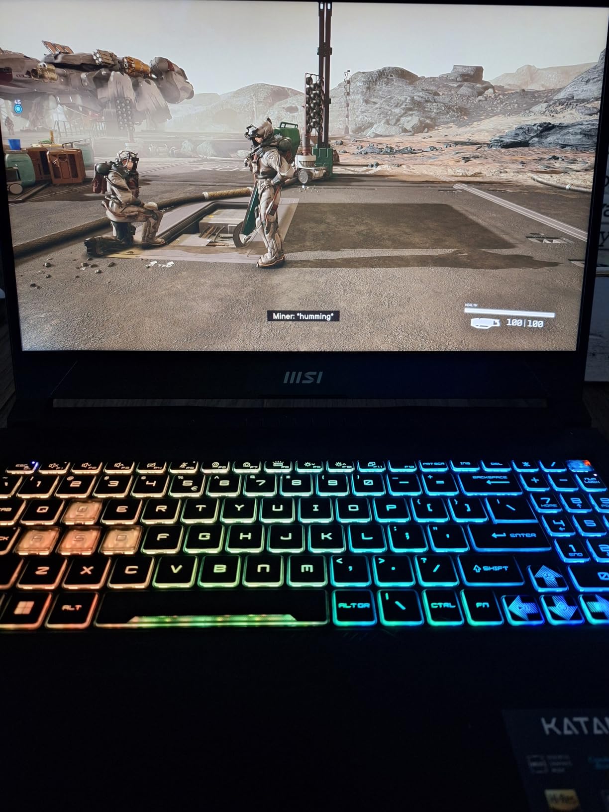 msi Katana 15 15.6” 165Hz QHD Gaming Laptop: Intel Core i7-13620H, NVIDIA Geforce RTX 4070, 16GB DDR5, 1TB NVMe SSD, Cooler Boost 5, Win 11: Black B13VGK-2000US customer photo 2
