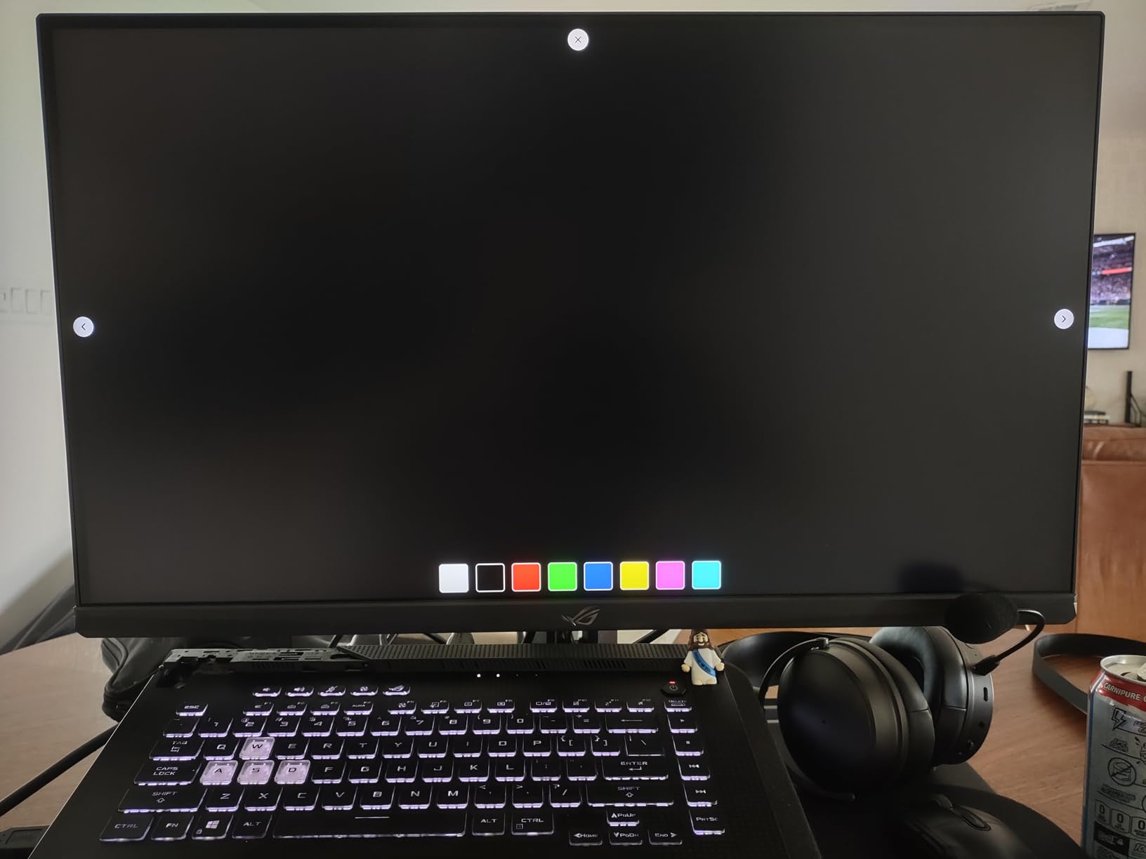 ASUS ROG XG27ACS 27 Inch 1440p 180Hz USB-C G-SYNC HDR Gaming Monitor customer photo 1