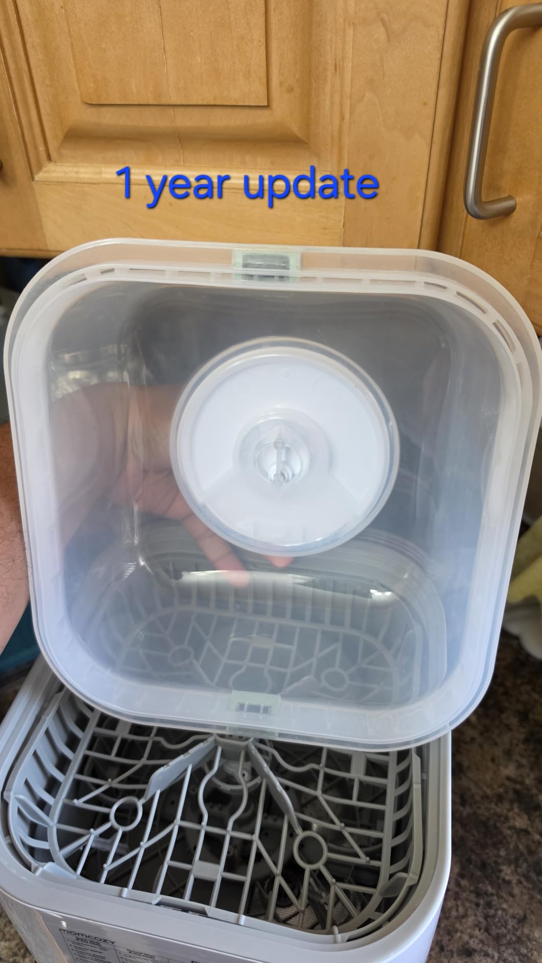 Momcozy KleanPal Pro All-in-One Bottle Washer, Sterilizer & Dryer - White customer photo 2