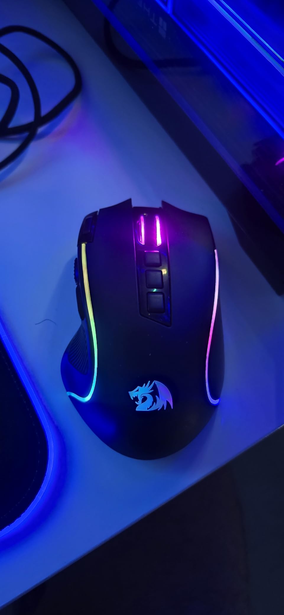 Redragon M612 Wireless RGB Optical Gaming Mouse 8000 DPI Remapping Keys customer photo 2