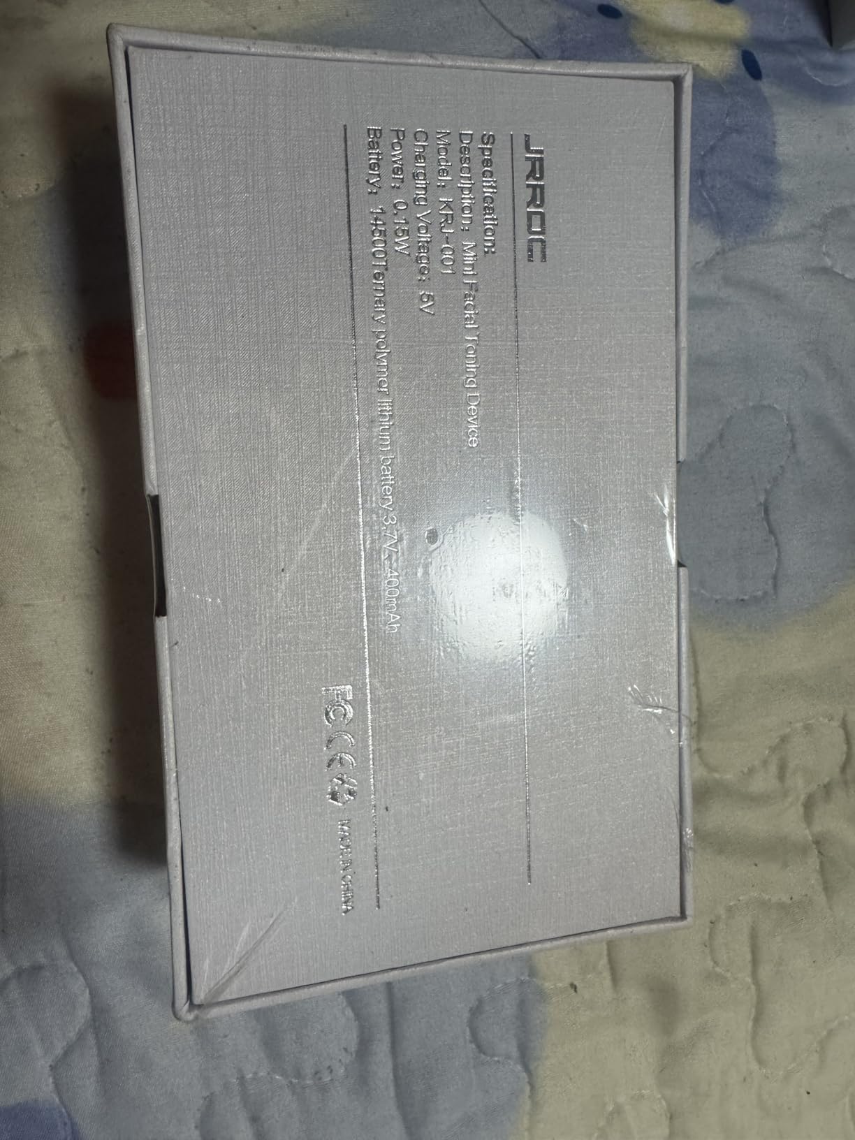 Microcurrent Facial Device - Electric Face Lifting & Toning for Face & Neck for Mother & Companion - Handheld Skin Care Device (White) customer photo 1
