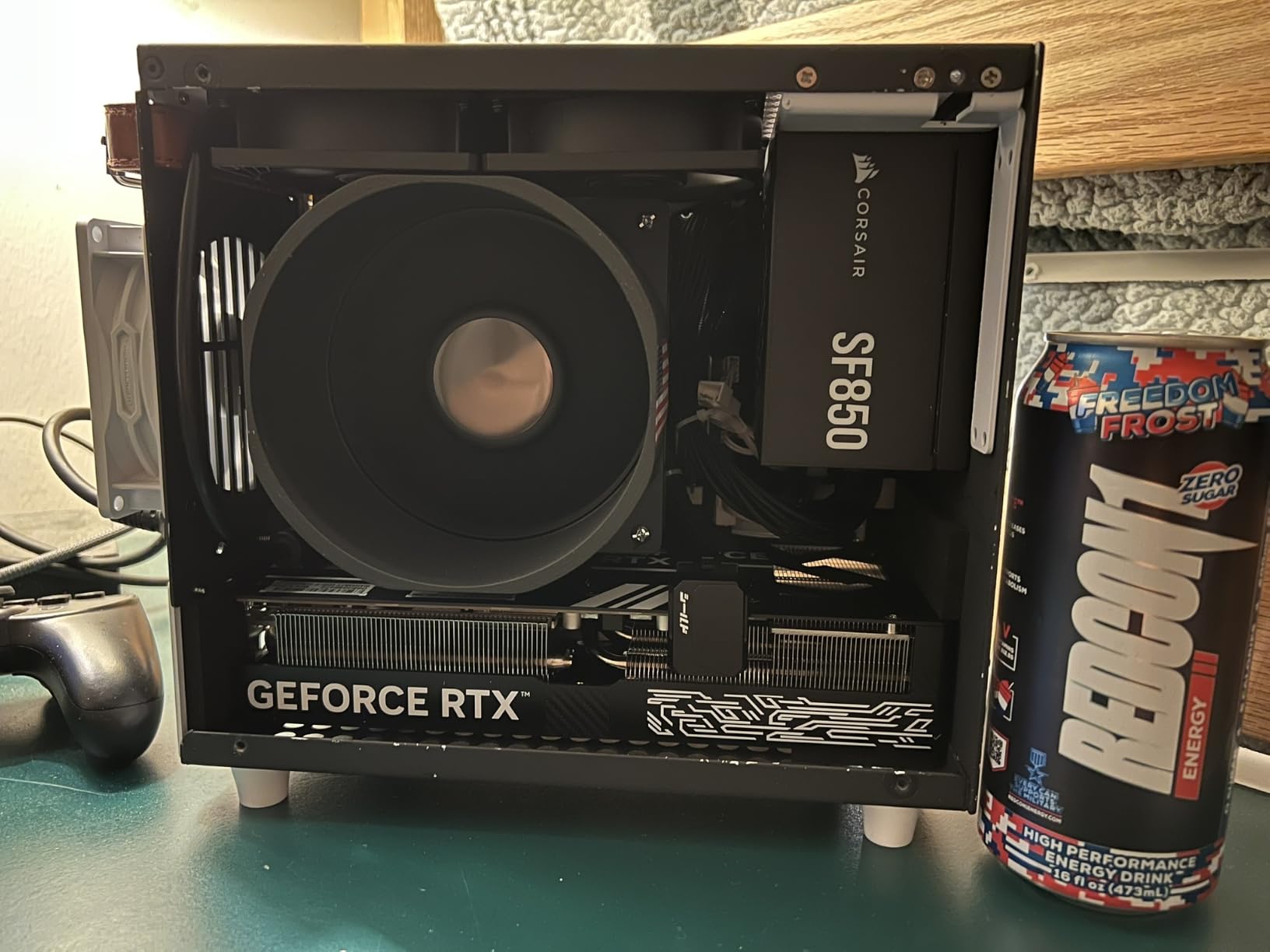 SGPC K66 Lite 8.4L Mini ITX Case, Tempered Glass Gaming Chassis customer photo 1