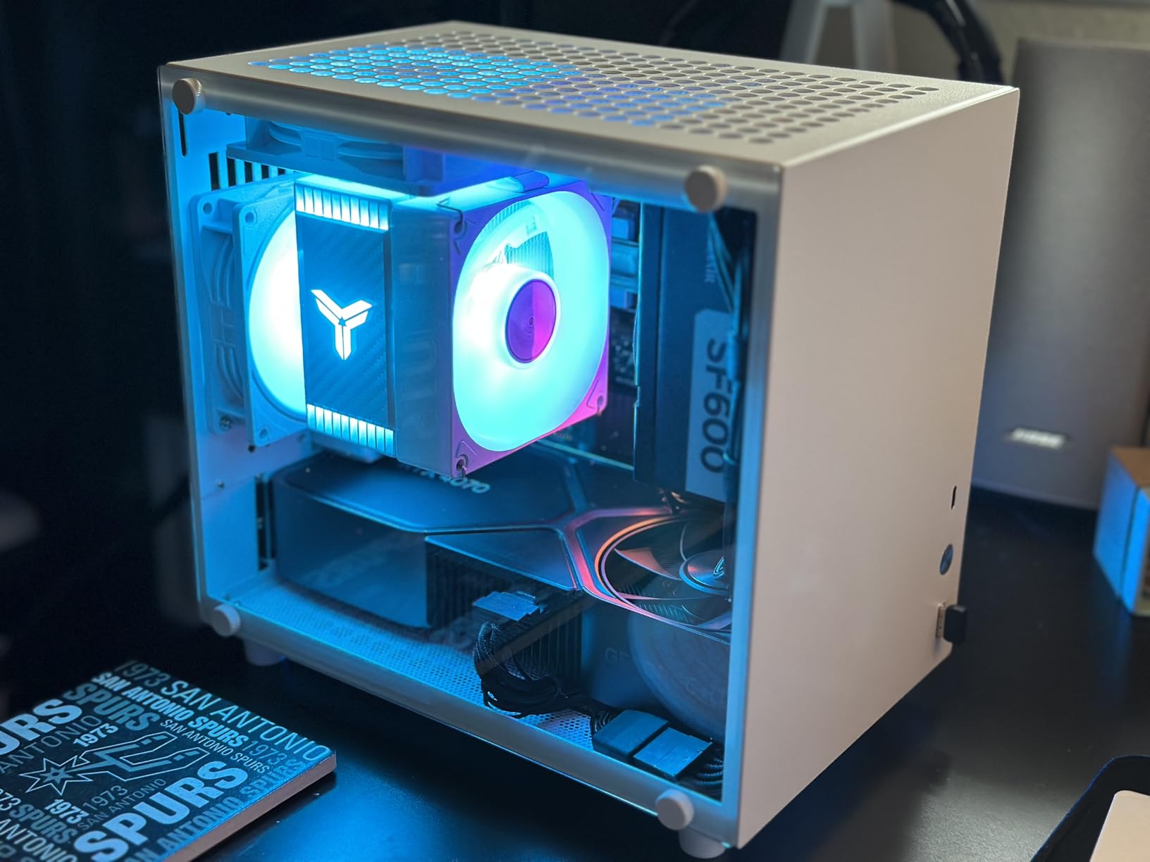 SGPC K66 Lite 8.4L Mini ITX Case, Tempered Glass Gaming Chassis customer photo 2