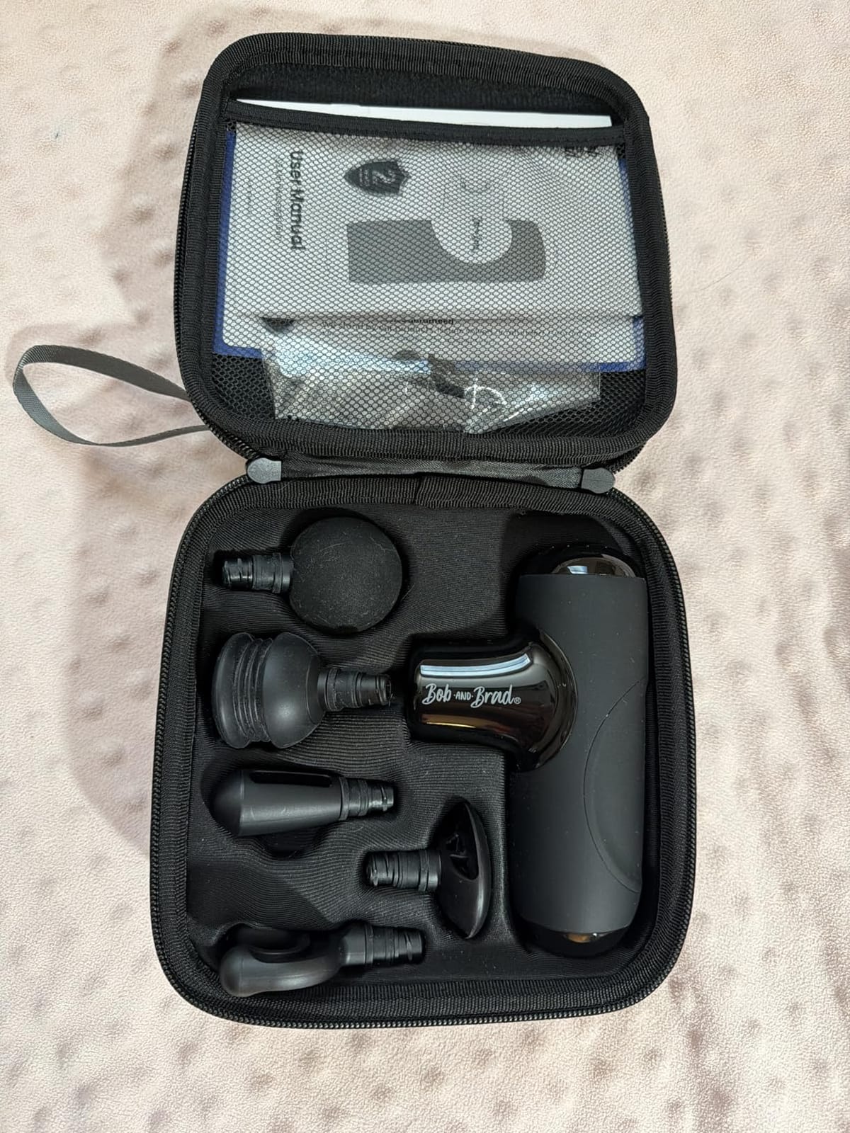 BOB AND BRAD Q2 Pro Mini Massage Gun with Heat and Cold for Muscle Recovery customer photo 1